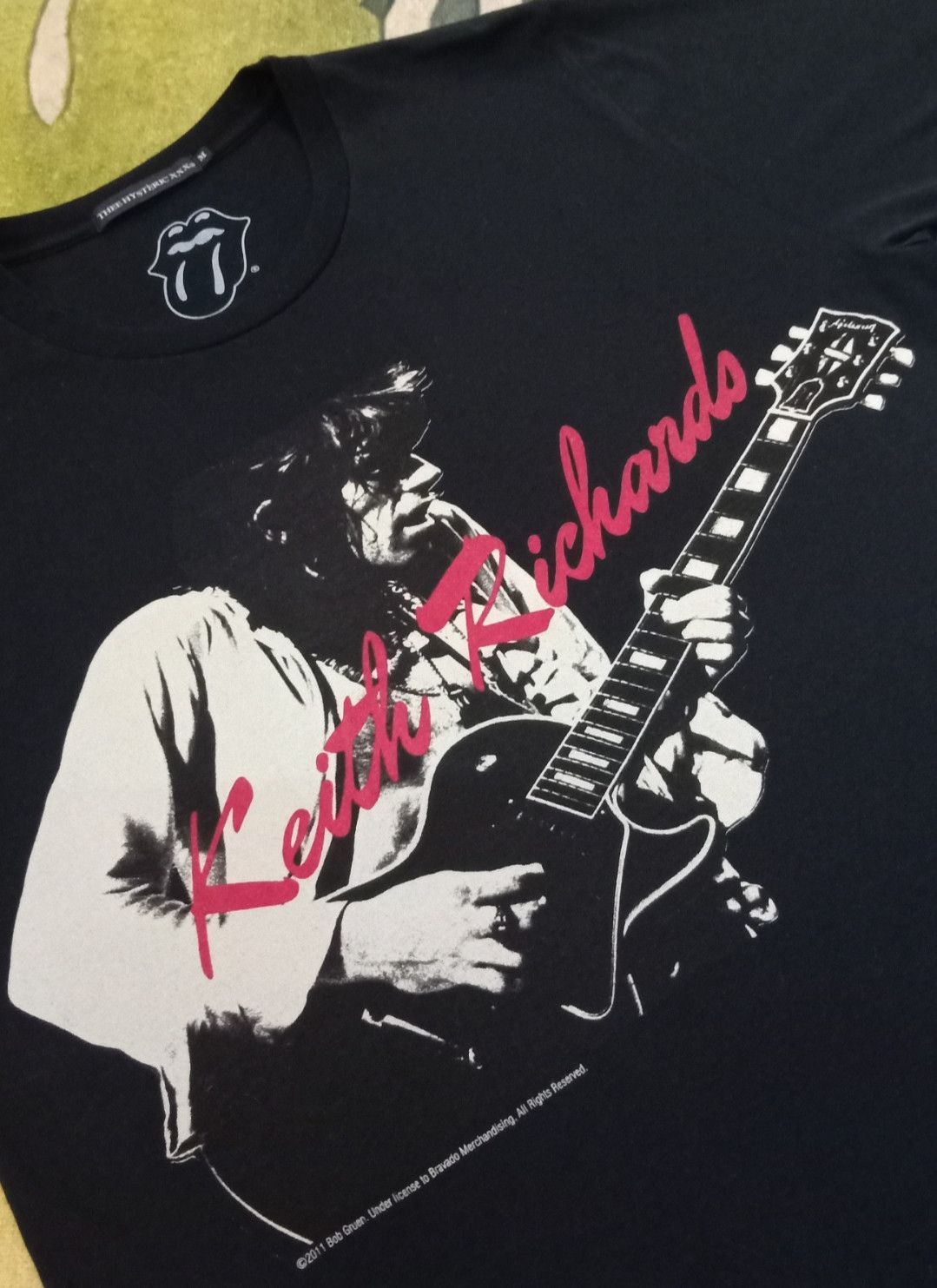 Hysteric Glamour × Japanese Brand × The Rolling Stones Hysteric Glamour x Keith Richards The Rolling Stones T-shirt Size US M / EU 48-50 / 2 - 6 Thumbnail