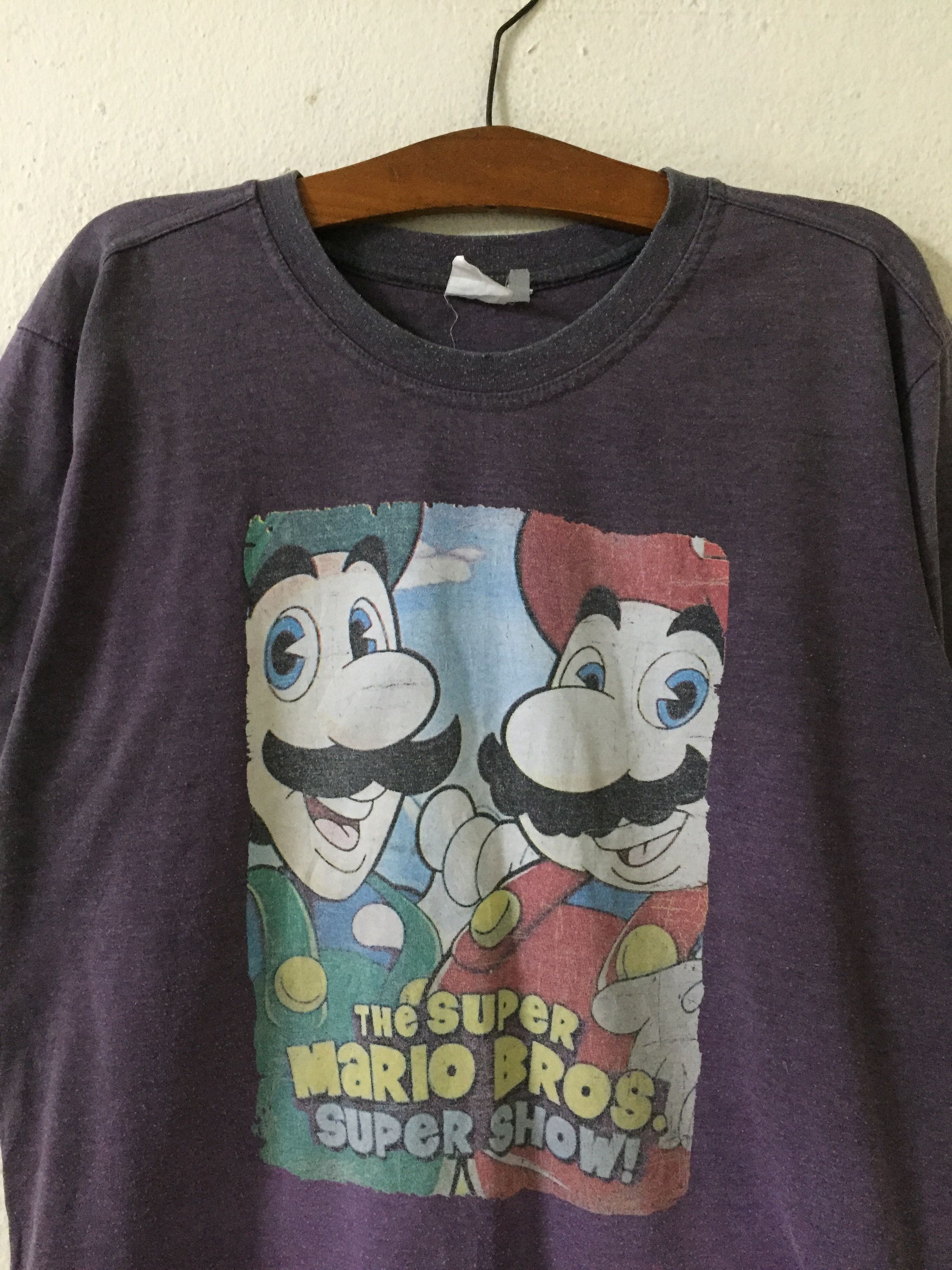 Cartoon Network Vintage The Super Mario Bros Tshirt Size US M / EU 48-50 / 2 - 4 Thumbnail