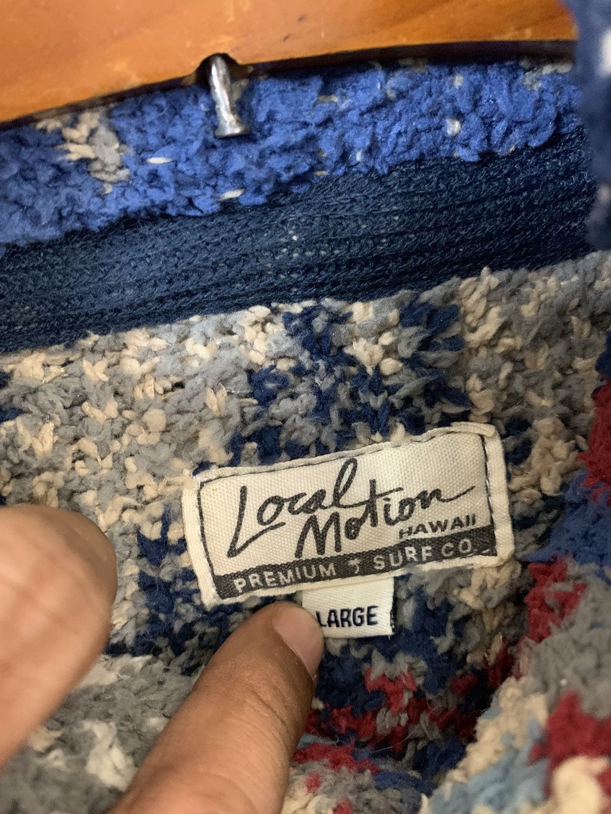 Japanese Brand Local Motion Aztech Navajo Fleece Jacket Size US M / EU 48-50 / 2 - 6 Thumbnail