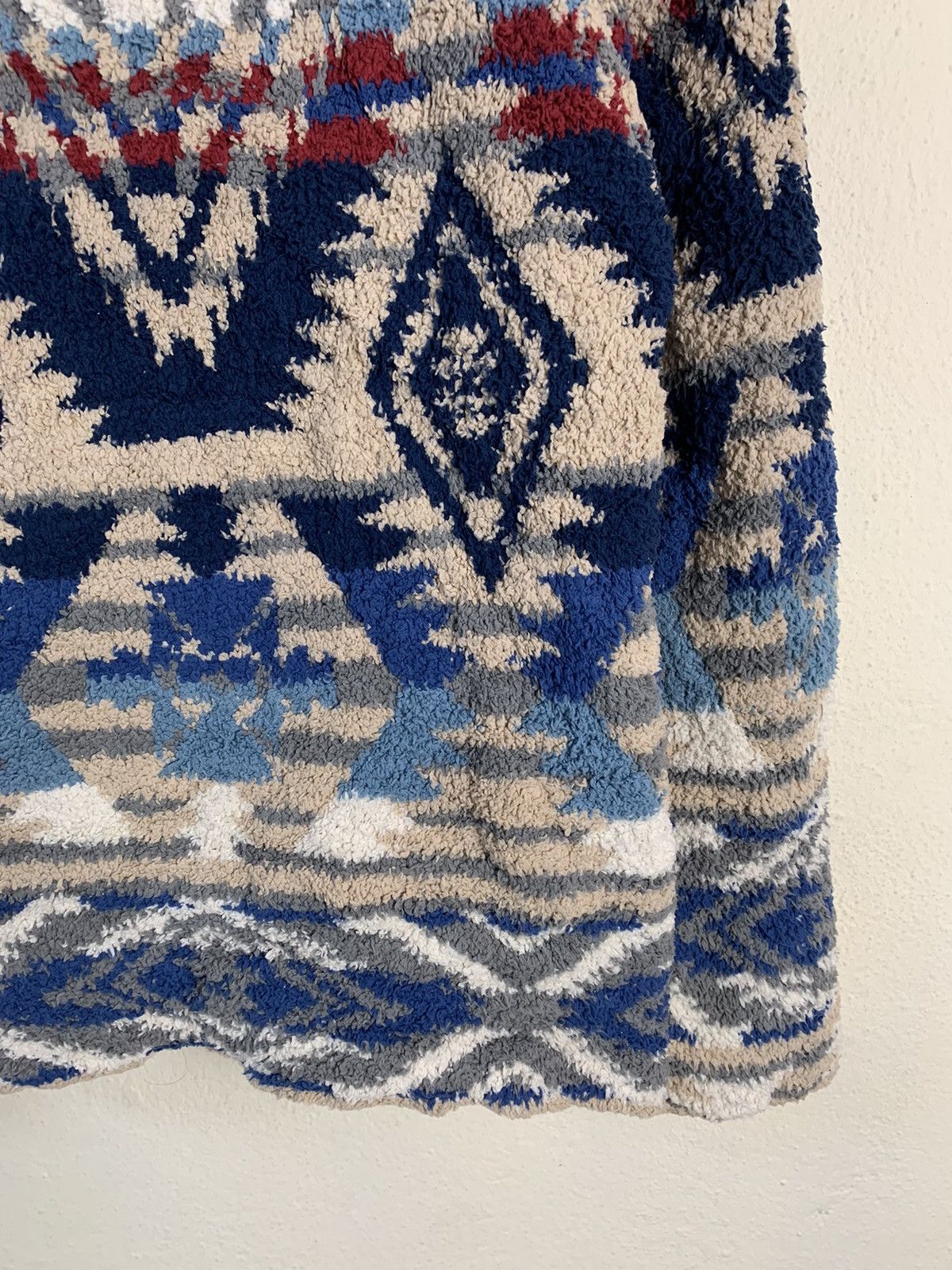 Japanese Brand Local Motion Aztech Navajo Fleece Jacket Size US M / EU 48-50 / 2 - 9 Thumbnail