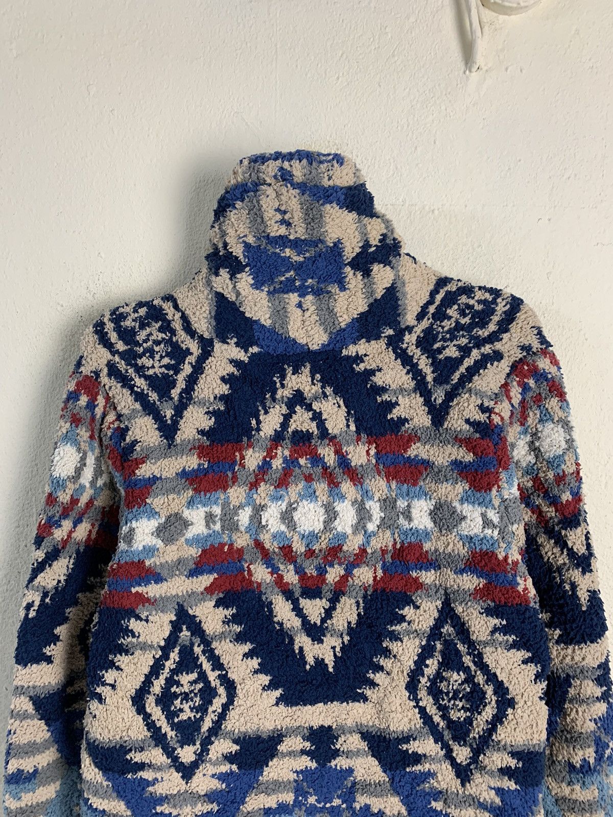 Japanese Brand Local Motion Aztech Navajo Fleece Jacket Size US M / EU 48-50 / 2 - 11 Thumbnail