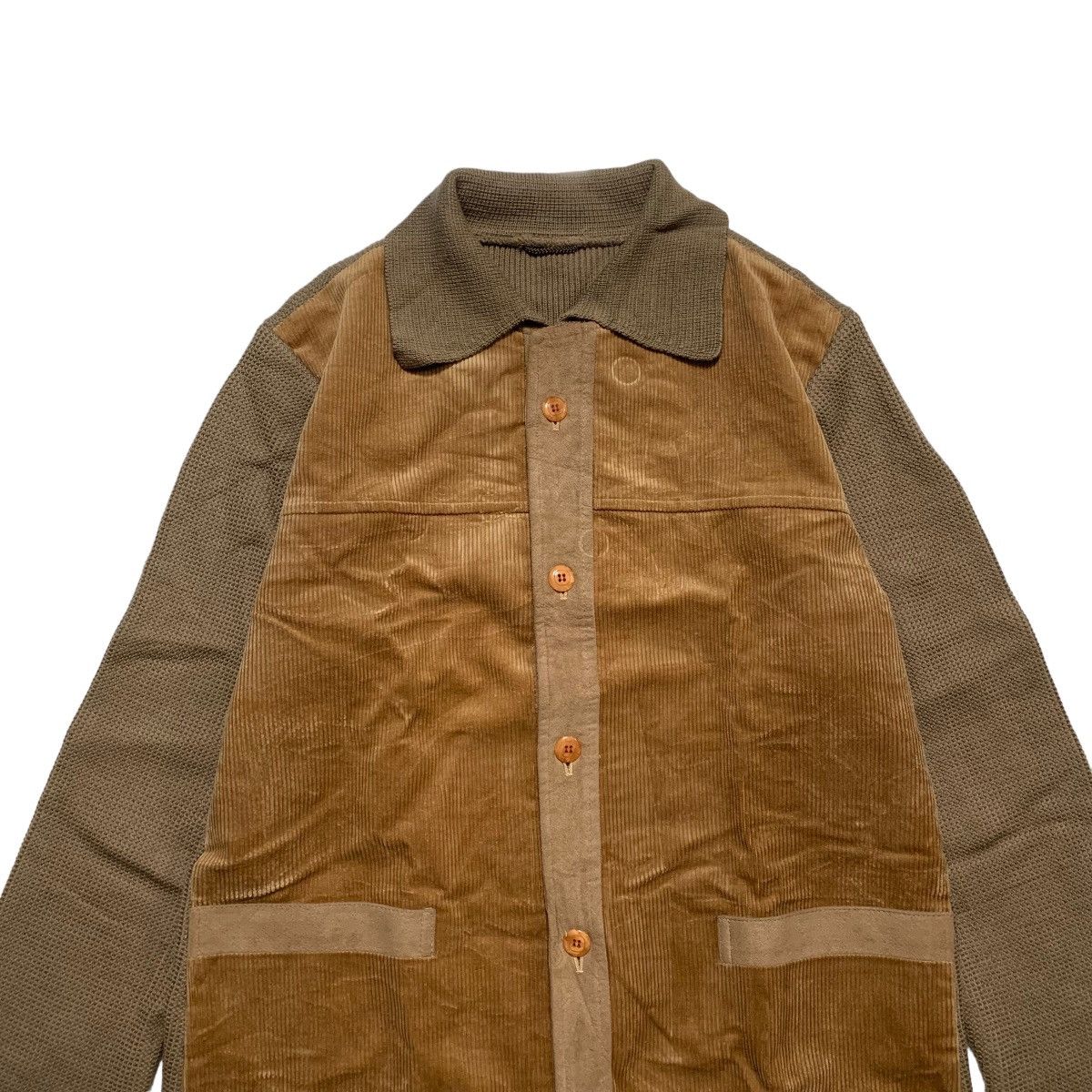 Pierre Cardin Pierre Cardin x Samedi Dimanche Half Corduroy Jacket Size US M / EU 48-50 / 2 - 4 Thumbnail