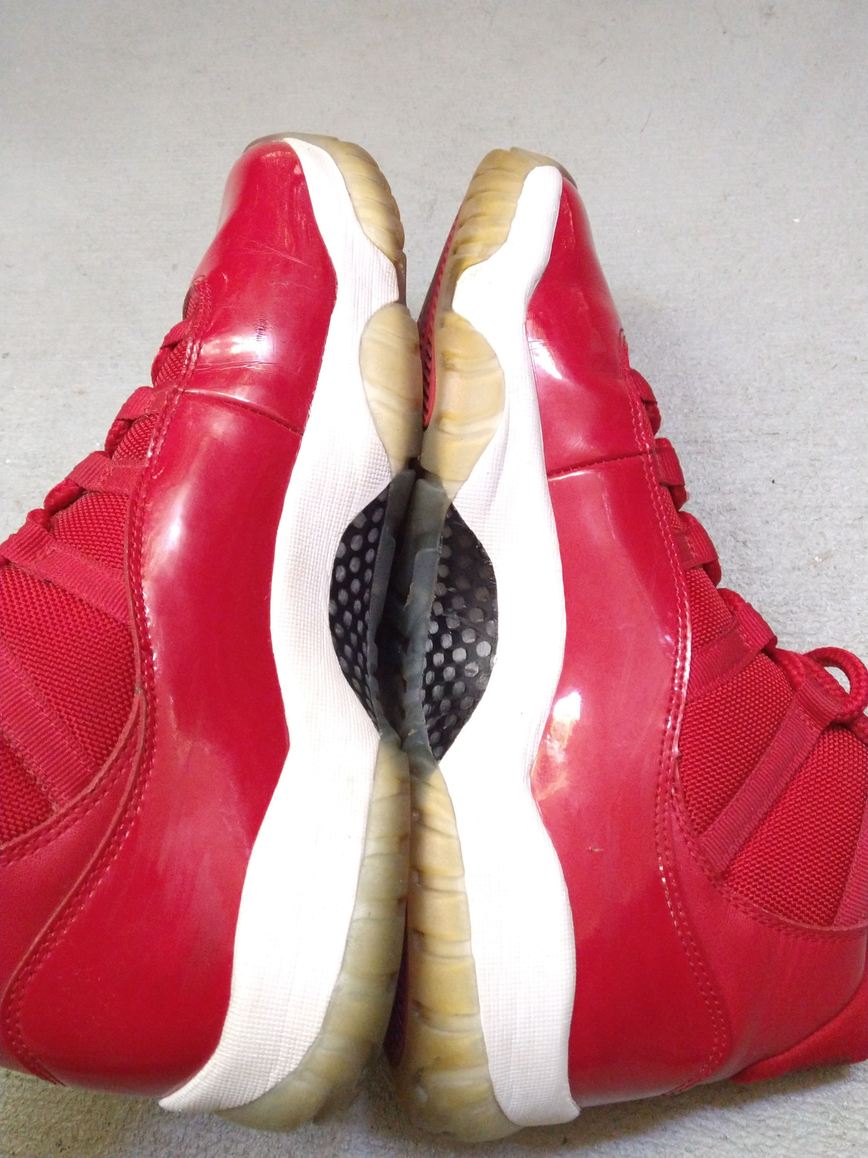 Jordan Brand Nike Air Jordan 11 Retro Win Like 96 Size 9 Red 378037-623 Size US 9 / EU 42 - 8 Thumbnail