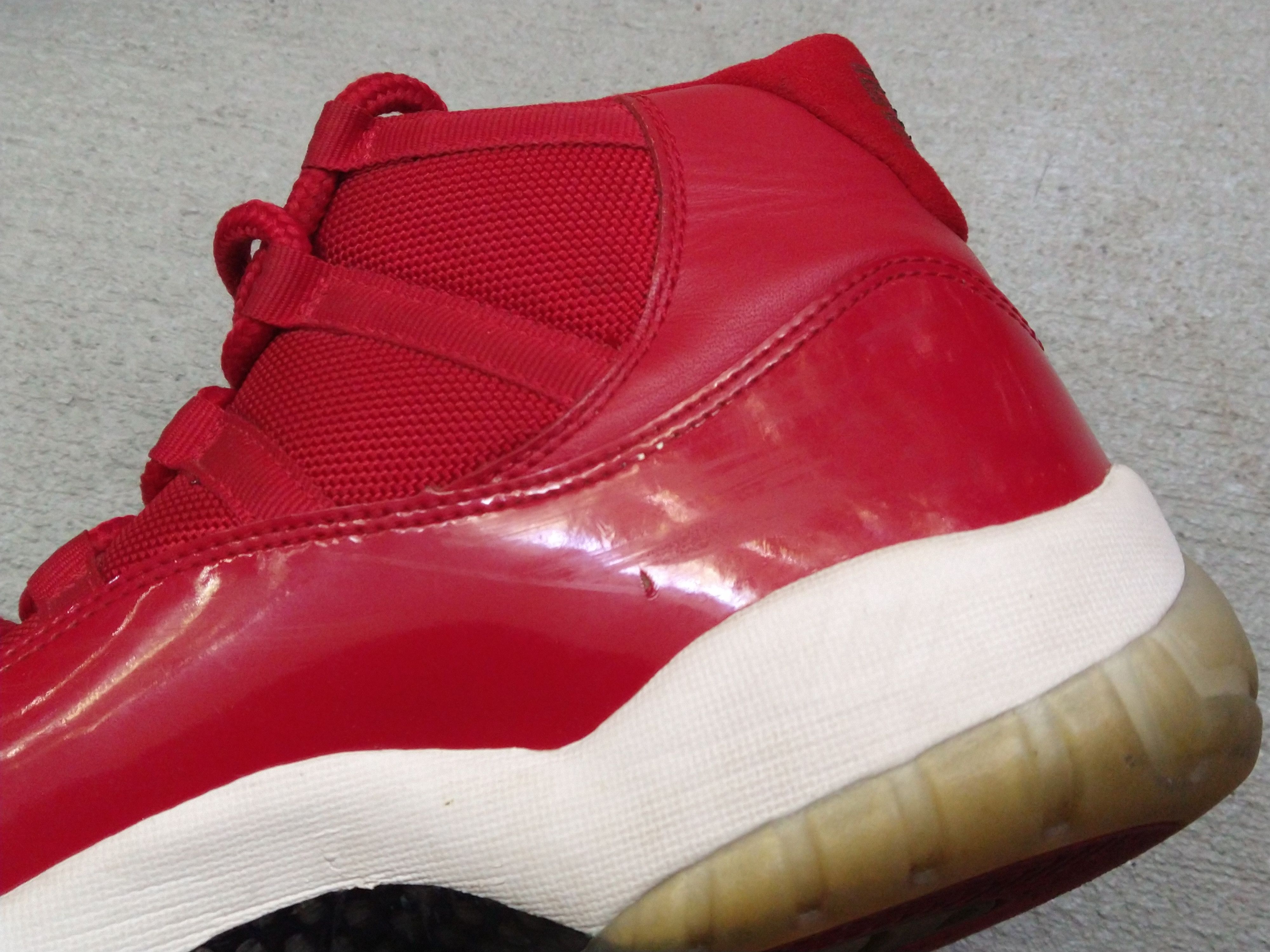 Jordan Brand Nike Air Jordan 11 Retro Win Like 96 Size 9 Red 378037-623 Size US 9 / EU 42 - 11 Thumbnail
