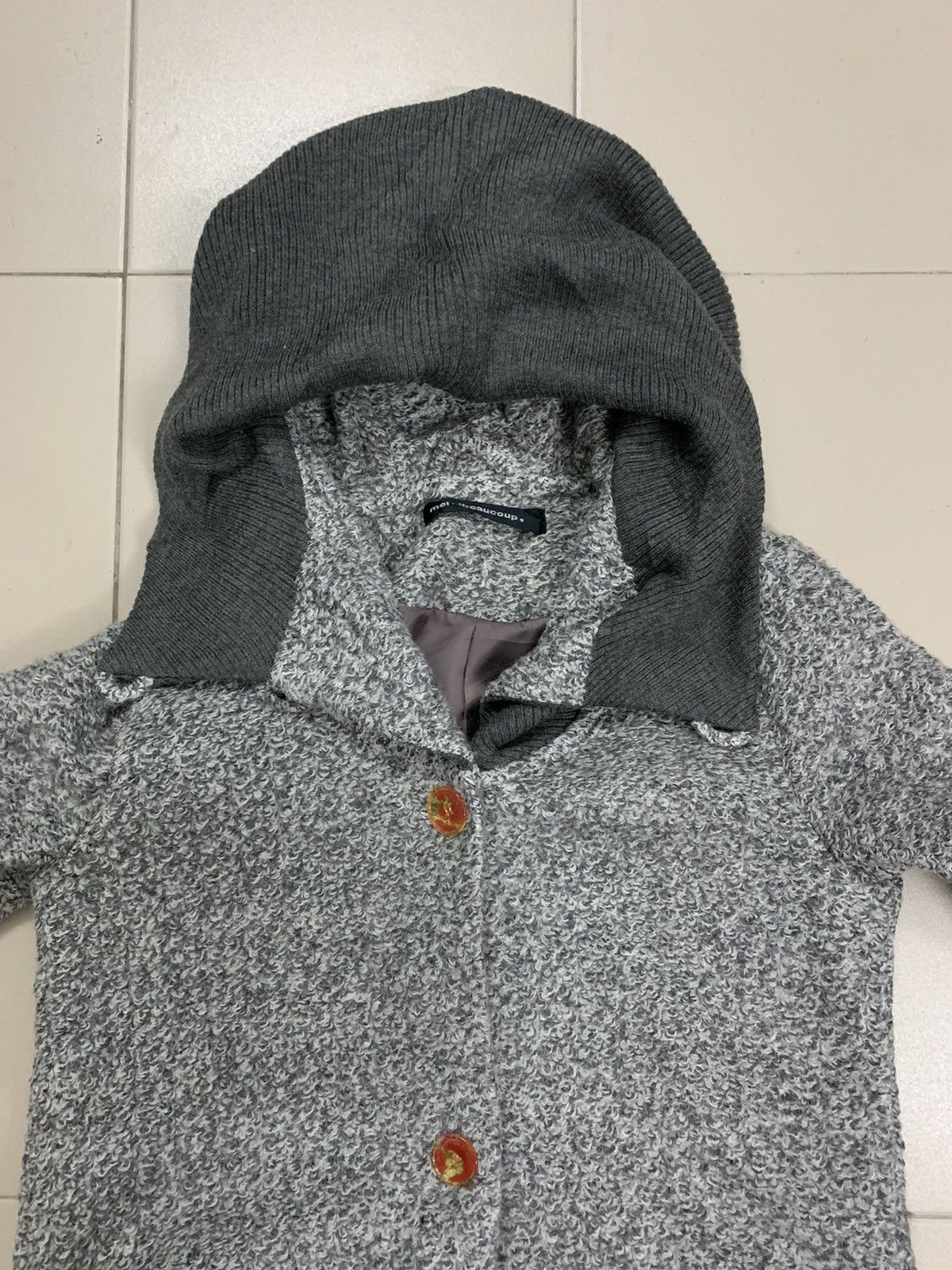 mercibeaucoup Mercibeaucoup issey Miyake button hooded jacket long Size L / US 10 / IT 46 - 9 Thumbnail