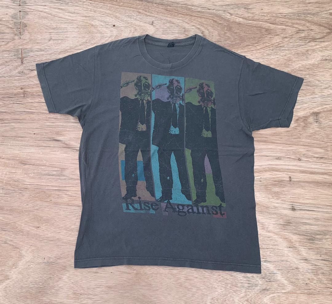 Band Tees × Vintage band rise against A39 Size US M / EU 48-50 / 2 - 1 Thumbnail
