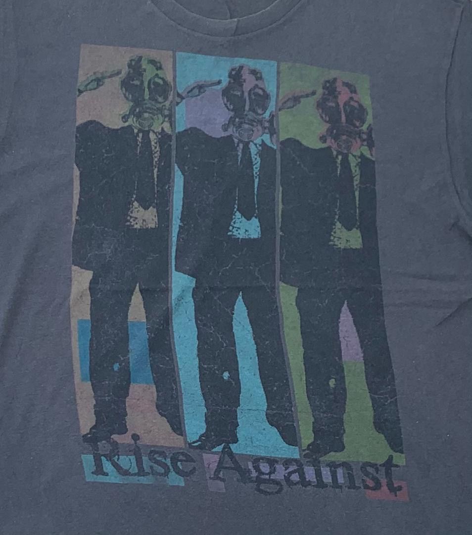 Band Tees × Vintage band rise against A39 Size US M / EU 48-50 / 2 - 2 Thumbnail