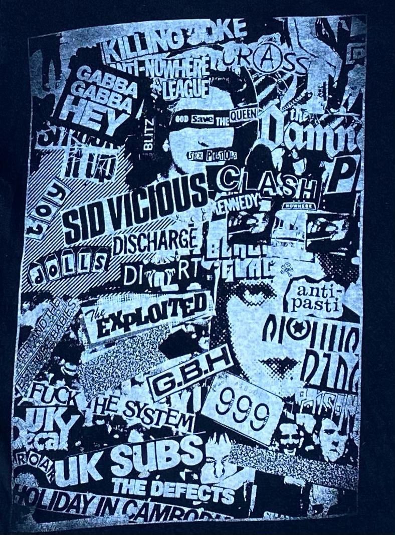 Band Tees × Vintage vintage GabbaGabbaHey Punk Sid Vicious UK Subs ( A 23 ) Size US M / EU 48-50 / 2 - 2 Thumbnail