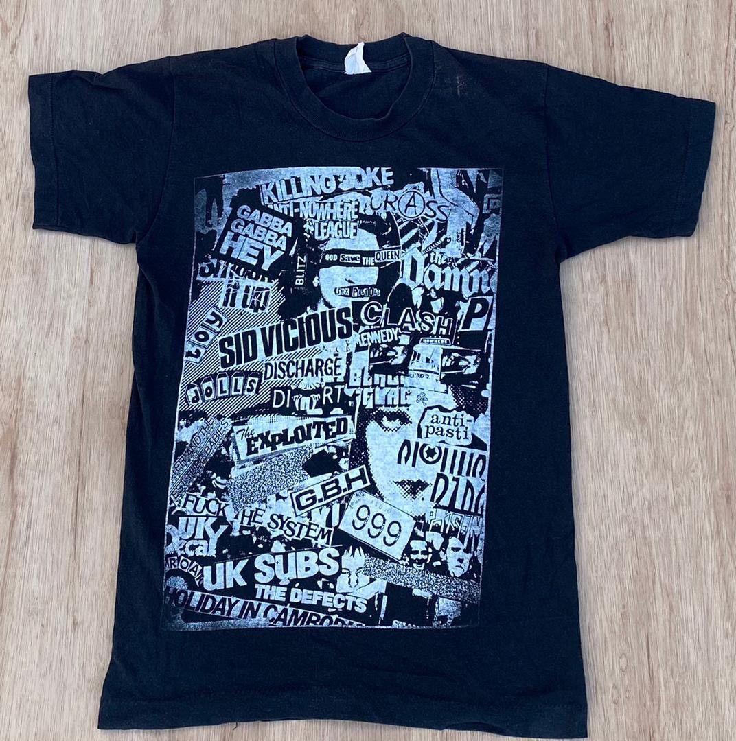 Band Tees × Vintage vintage GabbaGabbaHey Punk Sid Vicious UK Subs ( A 23 ) Size US M / EU 48-50 / 2 - 1 Thumbnail