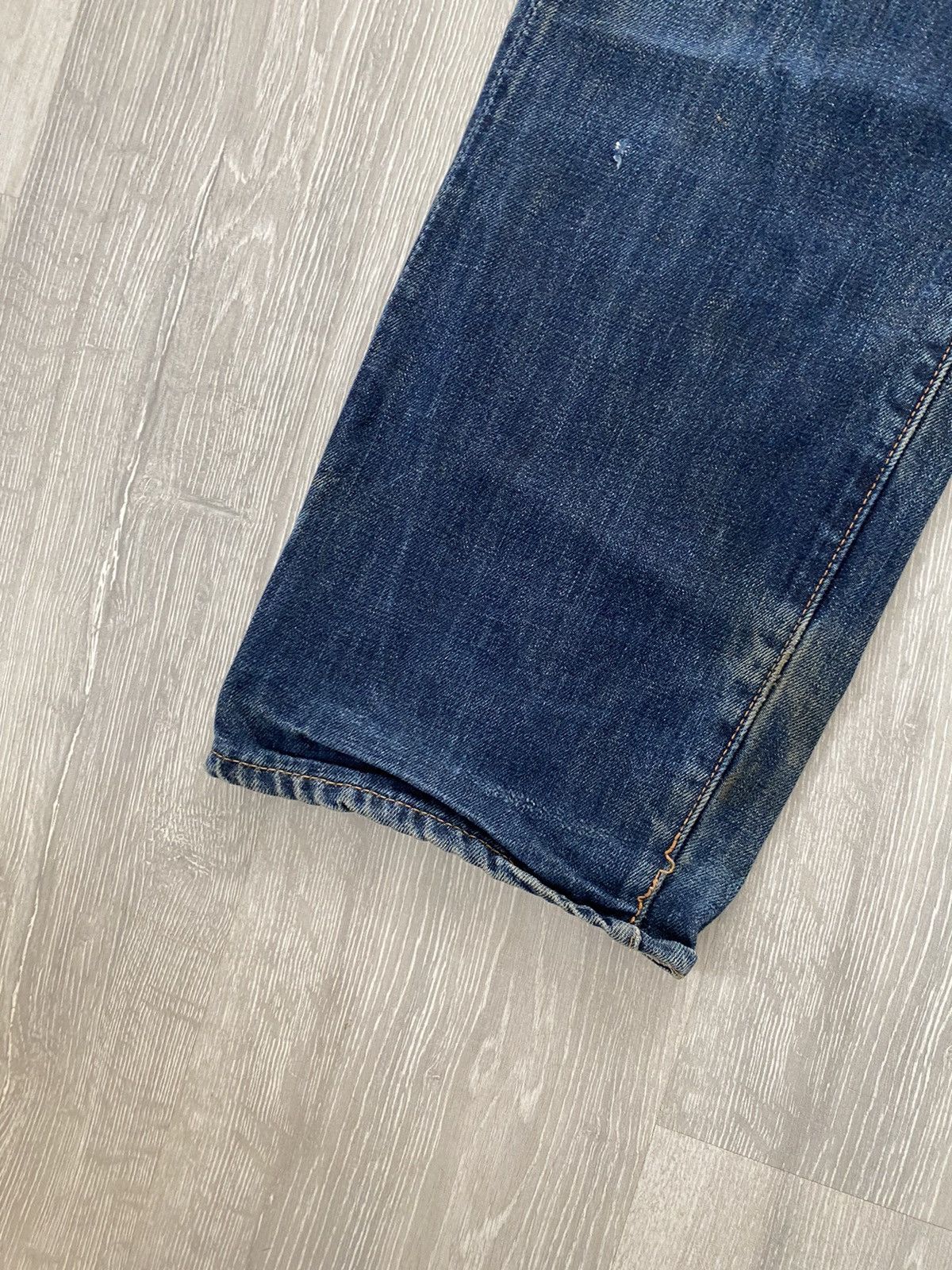 Evisu Evisu jeans vintage navy white seagull selvedge Yamane Japan Size US 32 / EU 48 - 10 Thumbnail