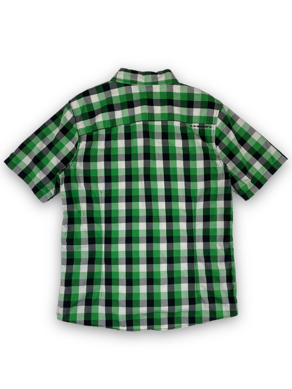 Oakley Vintage Oakley Button Up Shirt Short Sleeve Size L Size US L / EU 52-54 / 3 - 7 Thumbnail