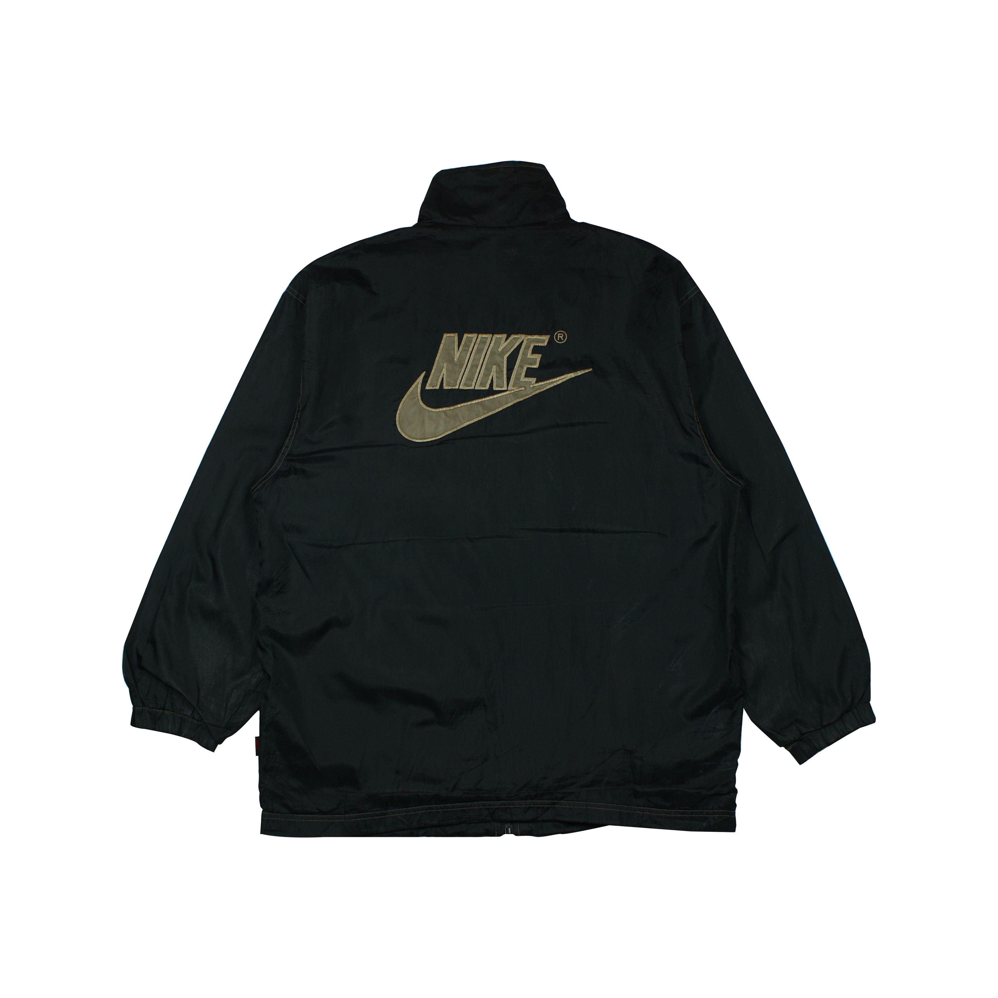 Nike *NoTariff 90s Nike Big Logo Zip Up Jacket Size US M / EU 48-50 / 2 - 1 Thumbnail