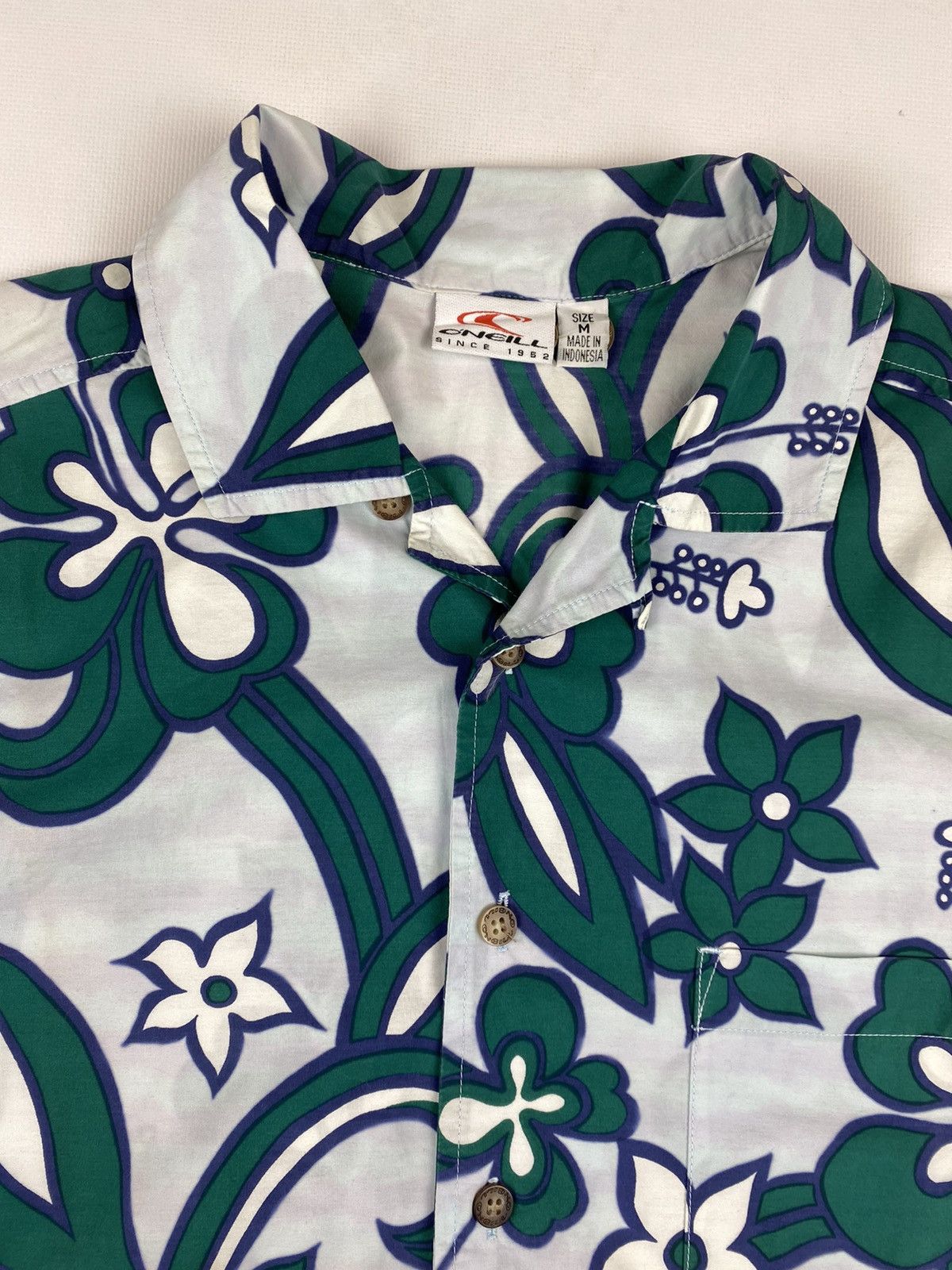 O'Neill Mens Vintage O’Neill Hawaiian Crazy Shirt Size M Size US M / EU 48-50 / 2 - 5 Thumbnail