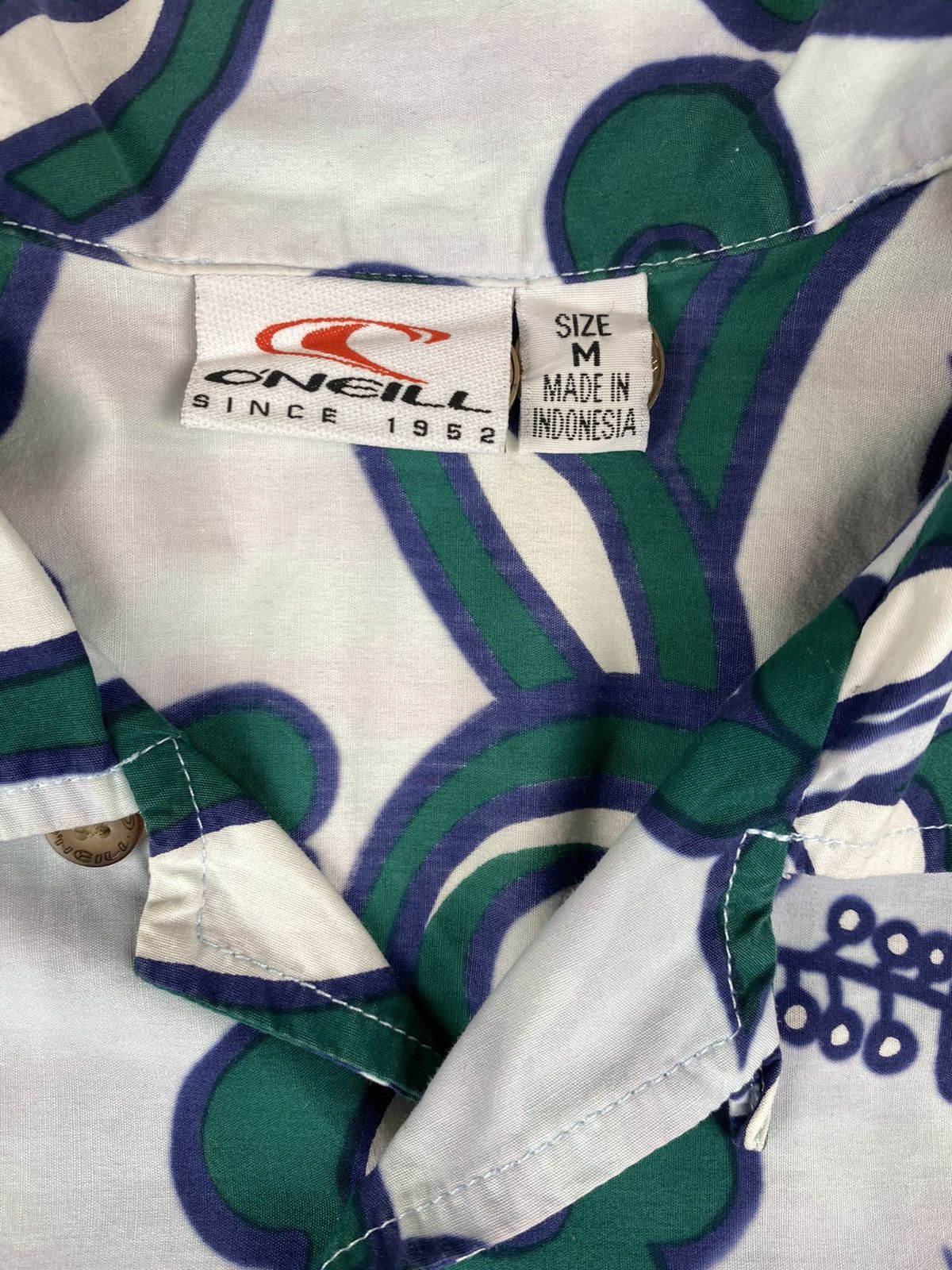 O'Neill Mens Vintage O’Neill Hawaiian Crazy Shirt Size M Size US M / EU 48-50 / 2 - 8 Thumbnail