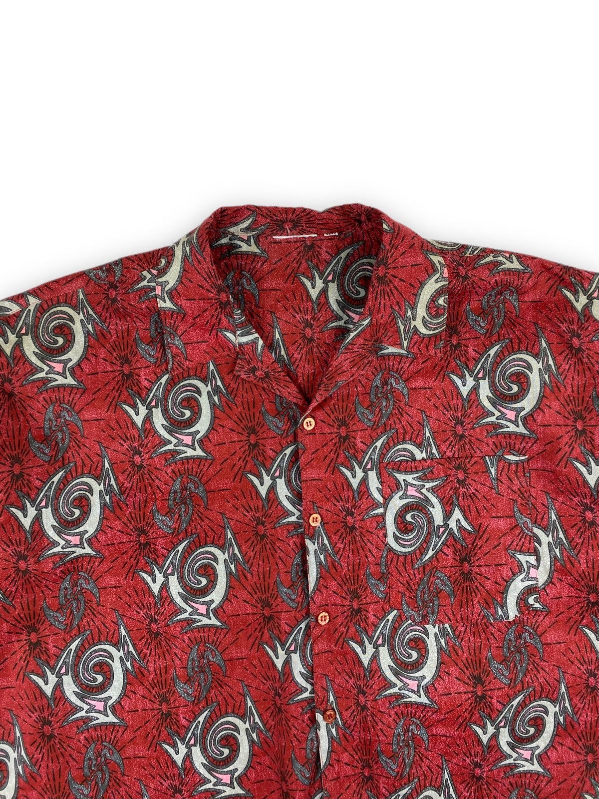 Japanese Brand Mens Hawaiian Crazy Shirt Ninety Size XL Size US XL / EU 56 / 4 - 3 Thumbnail