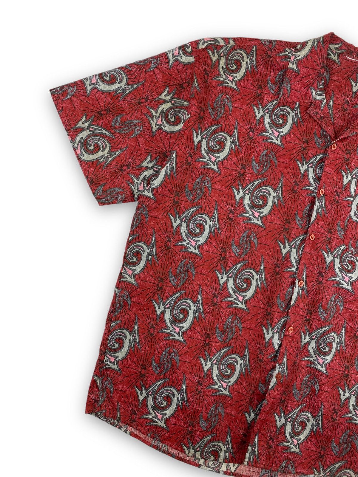 Japanese Brand Mens Hawaiian Crazy Shirt Ninety Size XL Size US XL / EU 56 / 4 - 4 Thumbnail