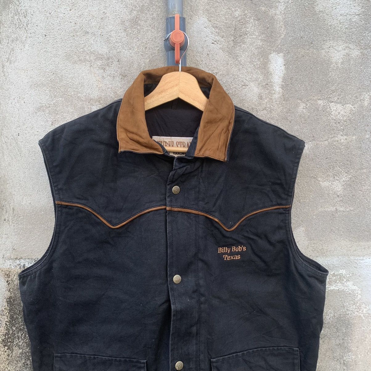 Vintage × Western Rise Vintage Billy Bob’s Texas Western Button Ups Vest Size US XL / EU 56 / 4 - 2 Thumbnail