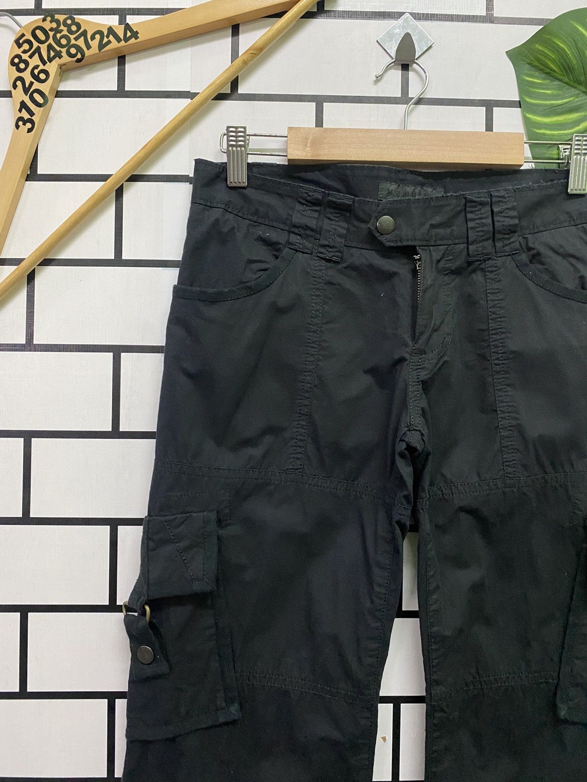 Designer × Japanese Brand Cargo Multipocket Japan MATERIAL GIRL Bootcut Flare Pant Size US 29 - 3 Thumbnail