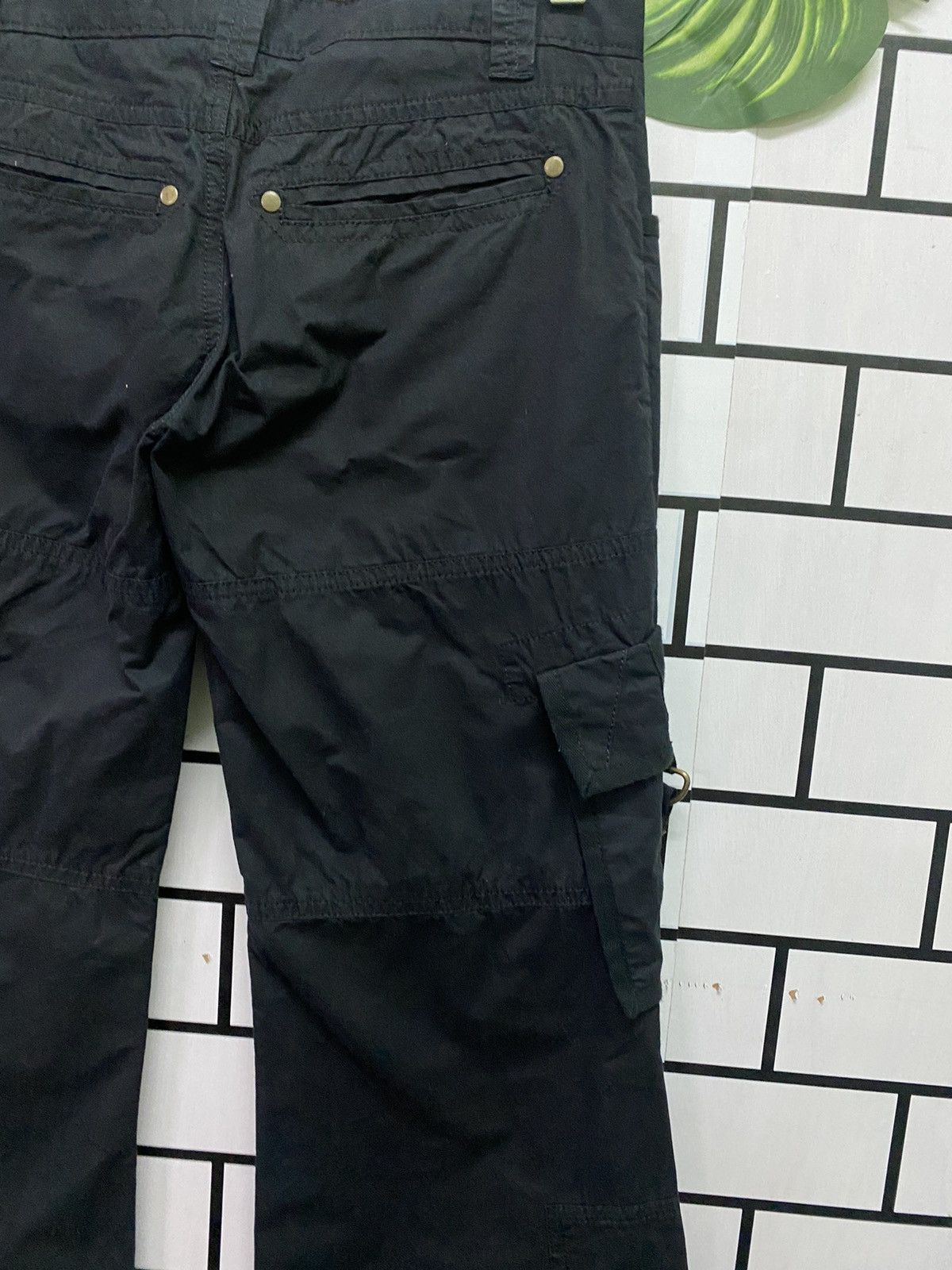 Designer × Japanese Brand Cargo Multipocket Japan MATERIAL GIRL Bootcut Flare Pant Size US 29 - 11 Thumbnail