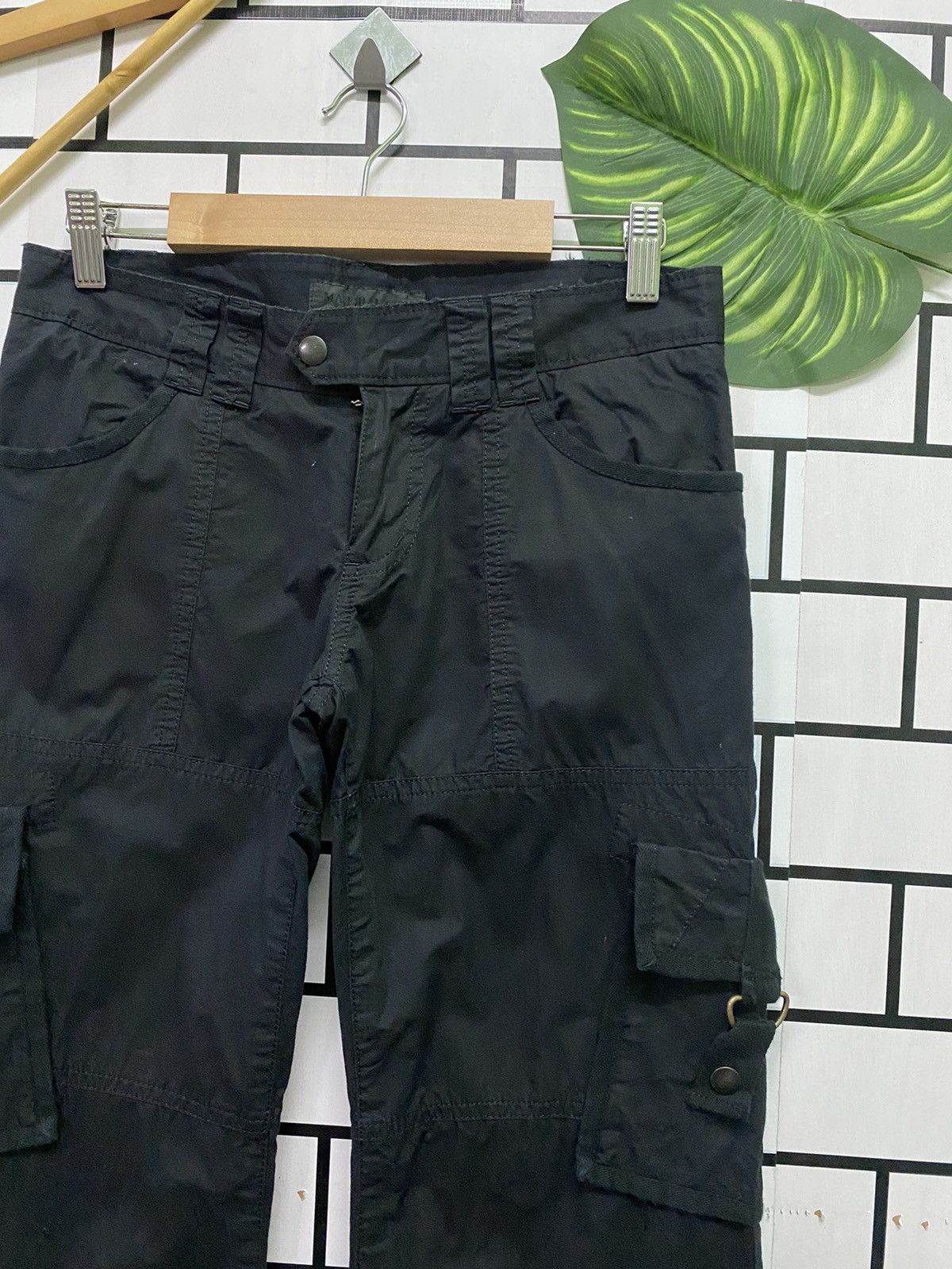 Designer × Japanese Brand Cargo Multipocket Japan MATERIAL GIRL Bootcut Flare Pant Size US 29 - 4 Thumbnail