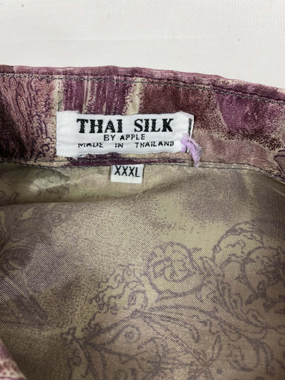 Japanese Brand Mens Crazy Shirt Hawaii Thai Silk Size XXXL Size US XXL / EU 58 / 5 - 8 Thumbnail