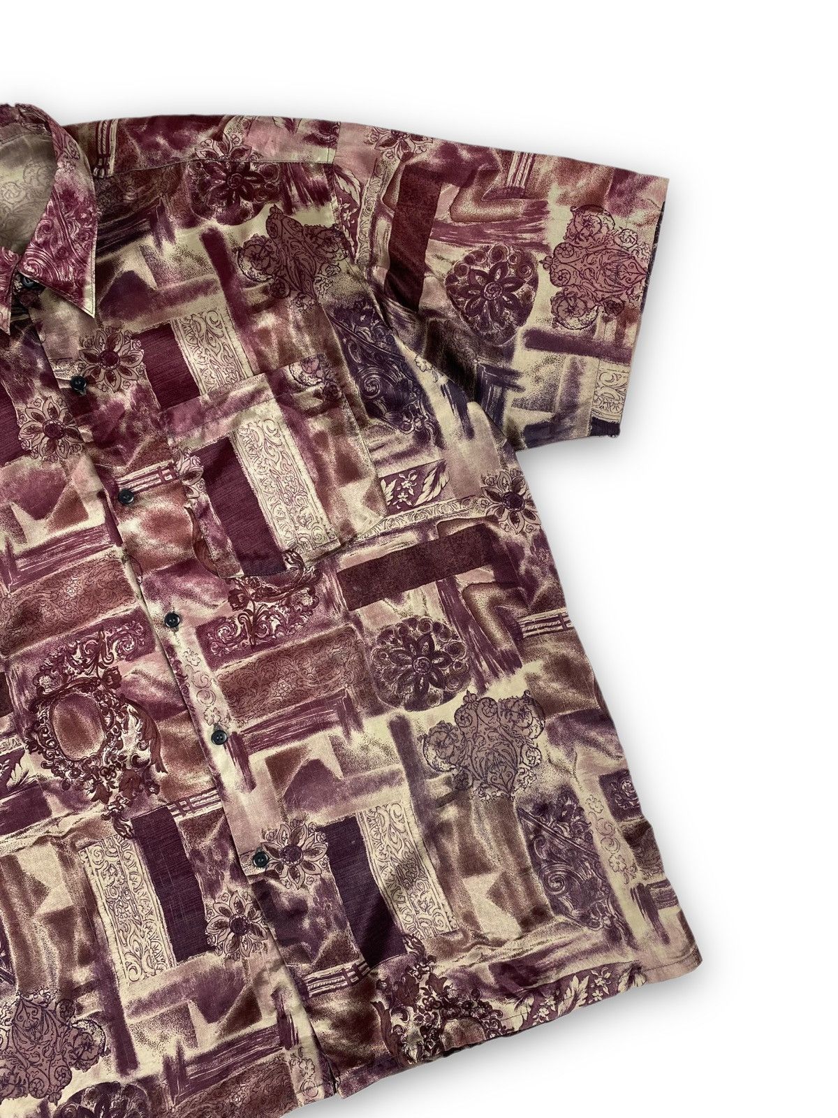 Japanese Brand Mens Crazy Shirt Hawaii Thai Silk Size XXXL Size US XXL / EU 58 / 5 - 5 Thumbnail
