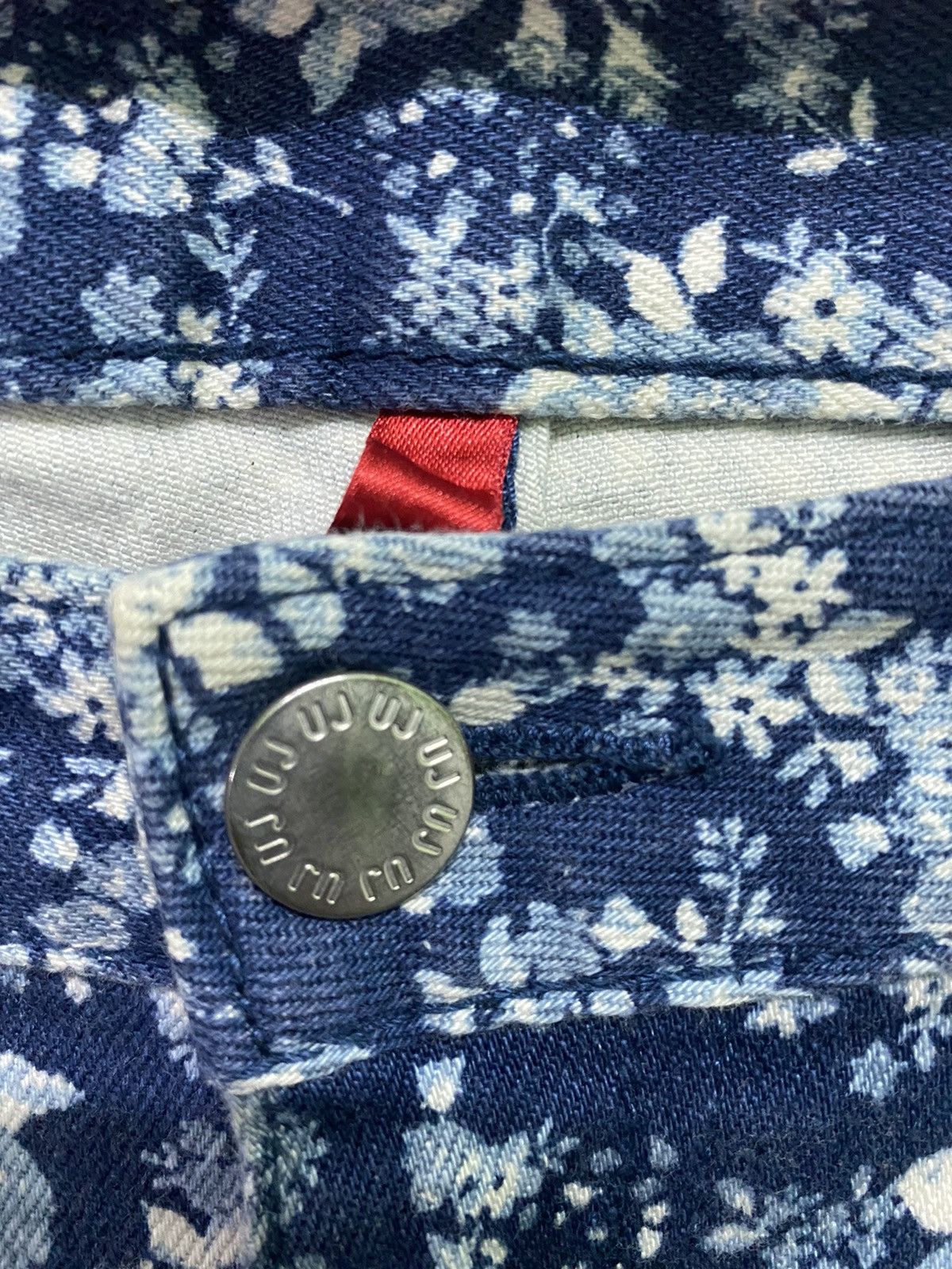 Japanese Brand × Uniqlo Floral Design UNIQLO JAPAN Skinny Pants Size US 28 / EU 44 - 8 Thumbnail