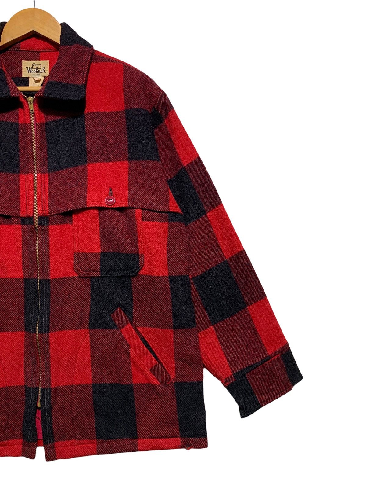 Vintage × Woolrich Woolen Mills 🔥RARE VTG 60S WOOLRICH WOOL MACKINAW JACKETS Size US M / EU 48-50 / 2 - 3 Thumbnail