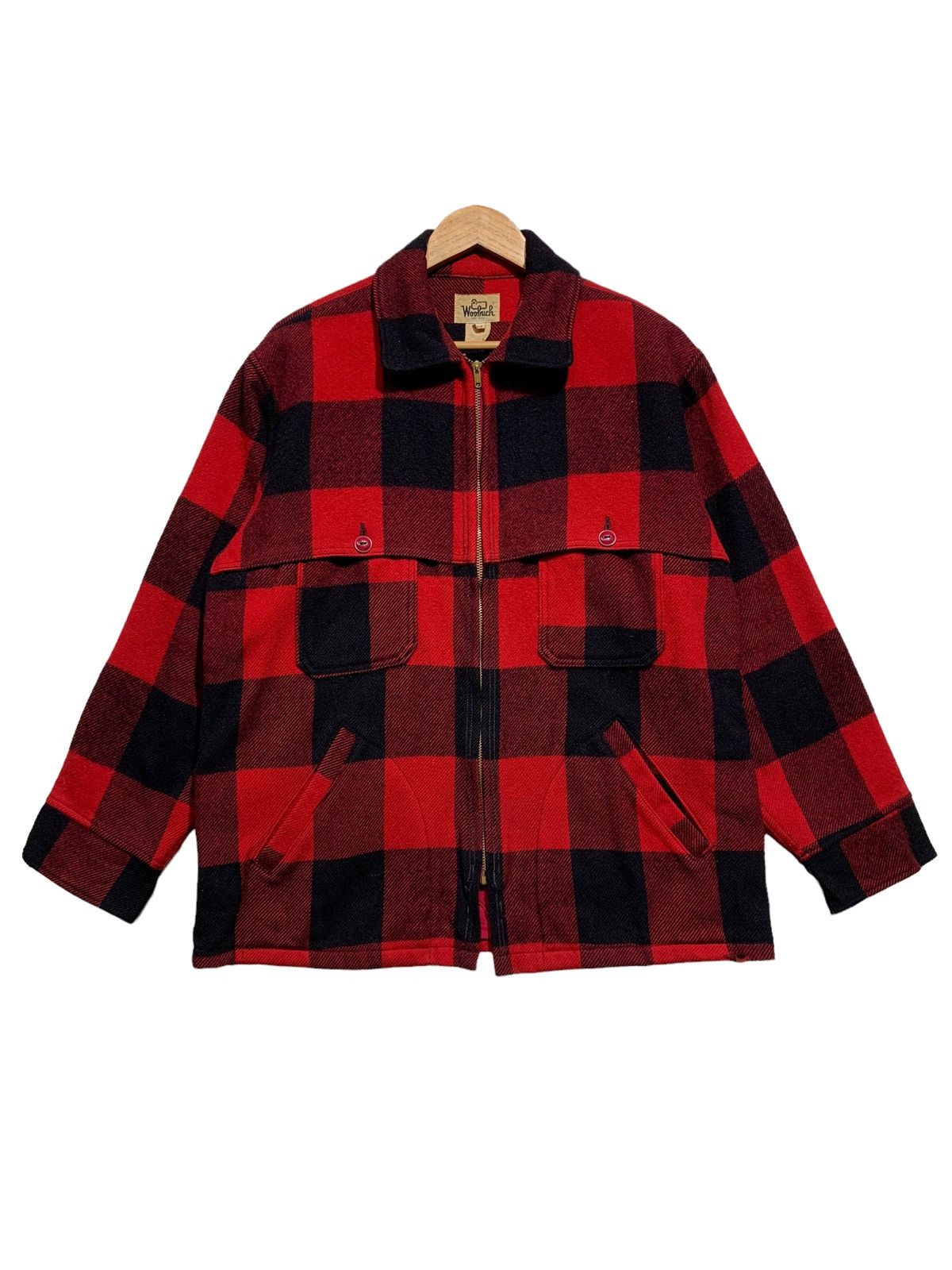 Vintage × Woolrich Woolen Mills 🔥RARE VTG 60S WOOLRICH WOOL MACKINAW JACKETS Size US M / EU 48-50 / 2 - 1 Thumbnail