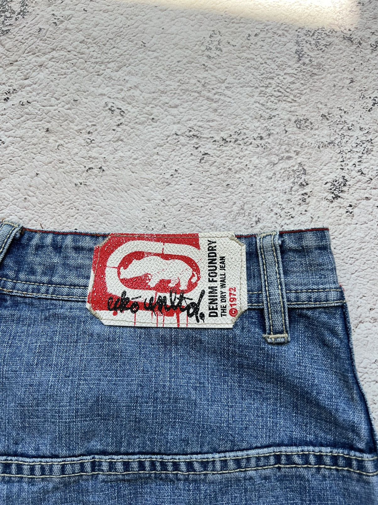 Ecko Unltd. × Vintage ECKO UNLTD Vintage Multi Pocket Baggy Rap Jeans Shorts Size US 33 - 10 Thumbnail