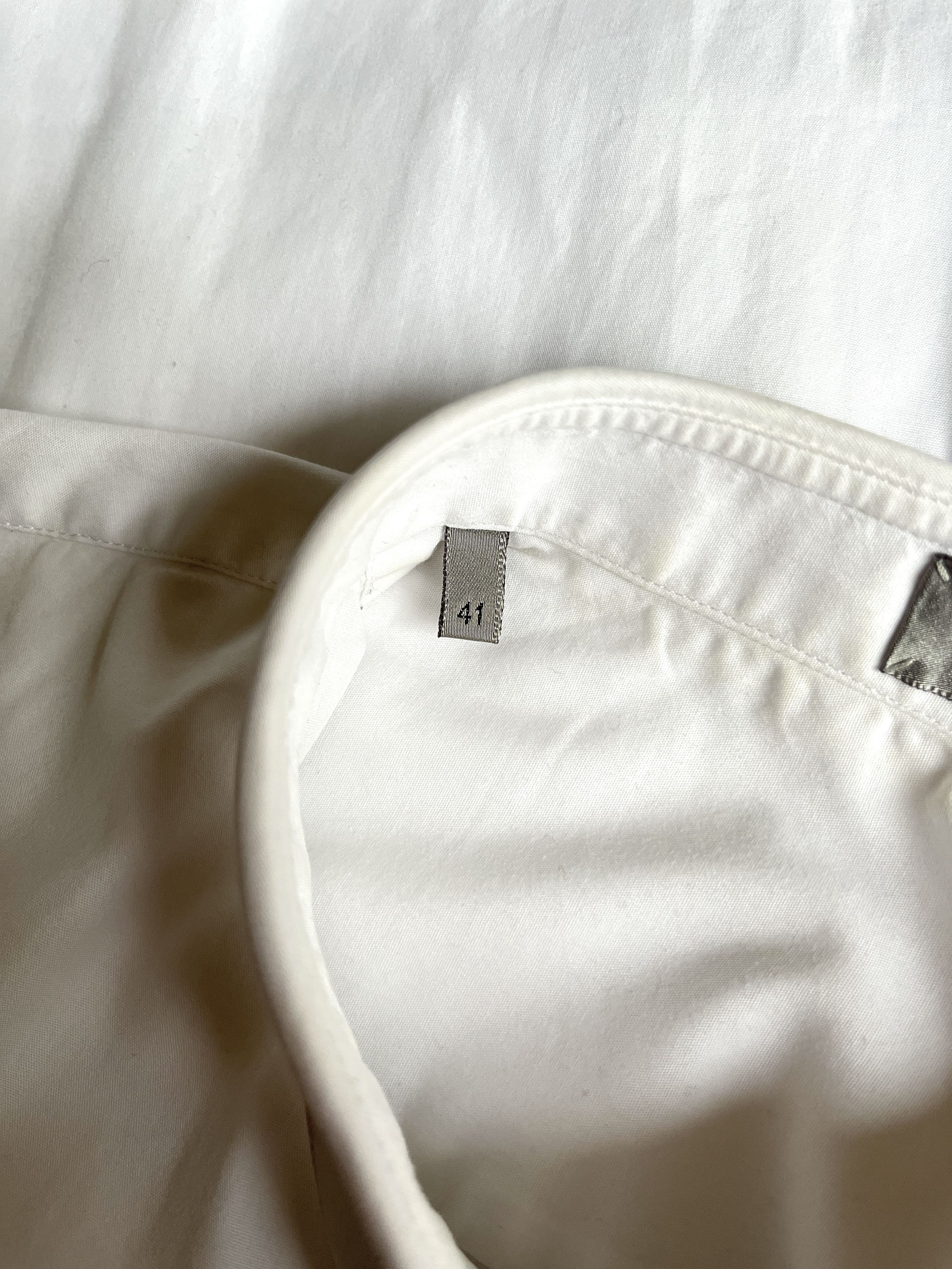Dior × Hedi Slimane ⚡️QUICK SALE⚡️Dior by Hedi Slimane White Shirt Size US L / EU 52-54 / 3 - 6 Thumbnail
