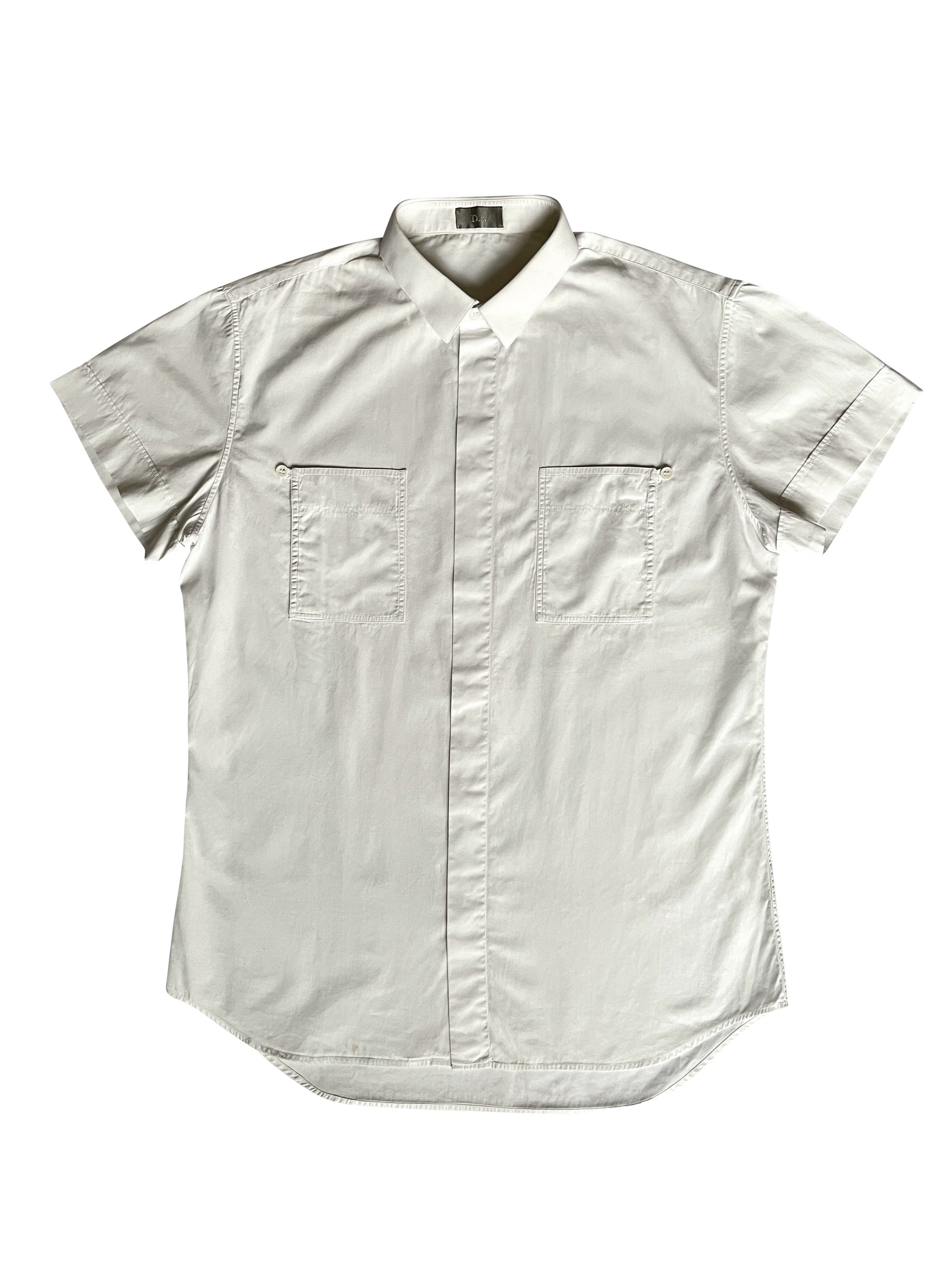 Dior × Hedi Slimane ⚡️QUICK SALE⚡️Dior by Hedi Slimane White Shirt Size US L / EU 52-54 / 3 - 1 Thumbnail
