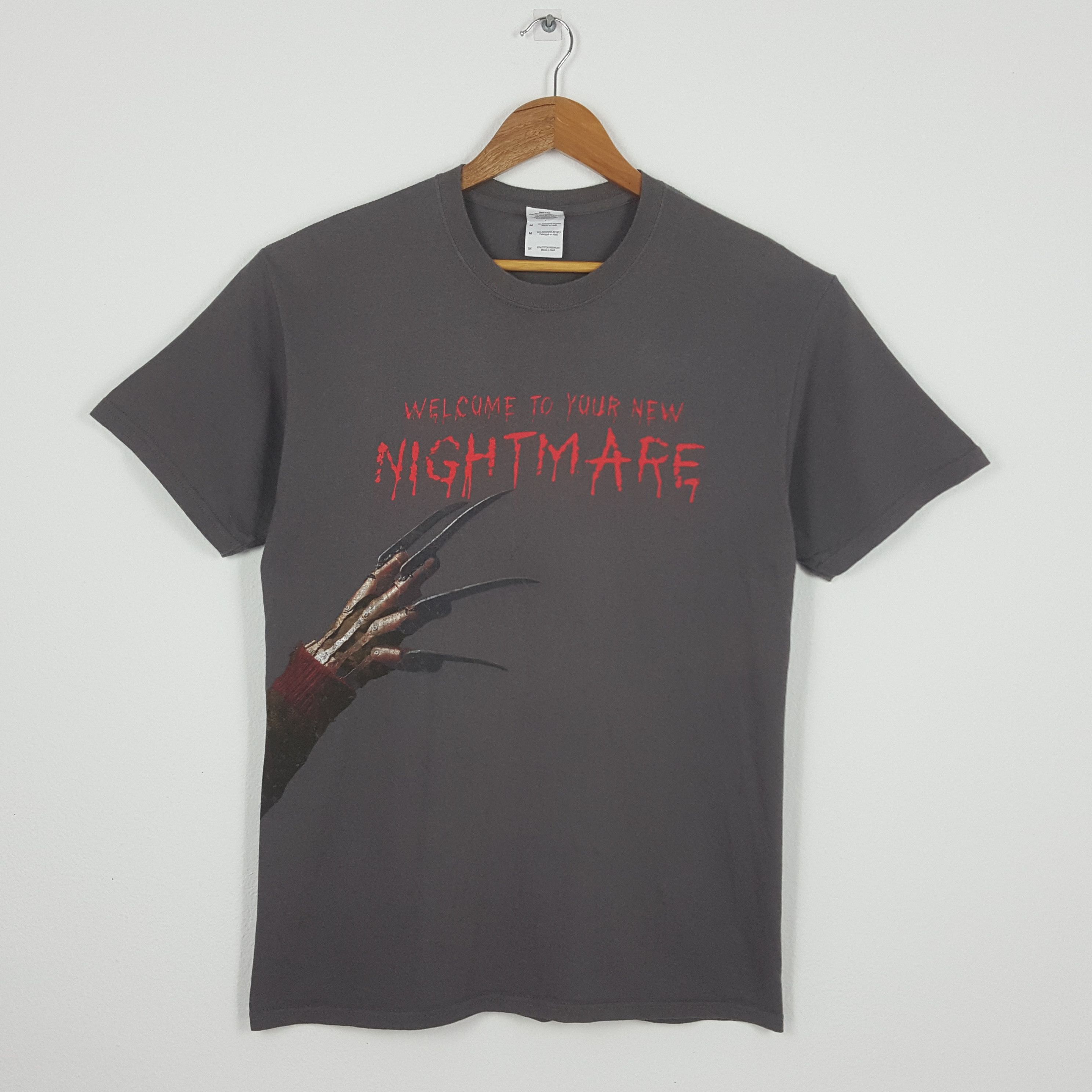 Expert Horror × Vintage Vintage A Nightmare On Elm Street Horror Movie T-Shirt Size US M / EU 48-50 / 2 - 1 Thumbnail