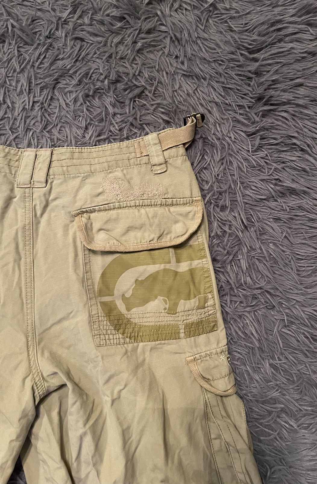 Ecko Unltd. × Vintage Ecko UNLTD. 00s vintage cargo faded shorts Size US 32 / EU 48 - 11 Thumbnail