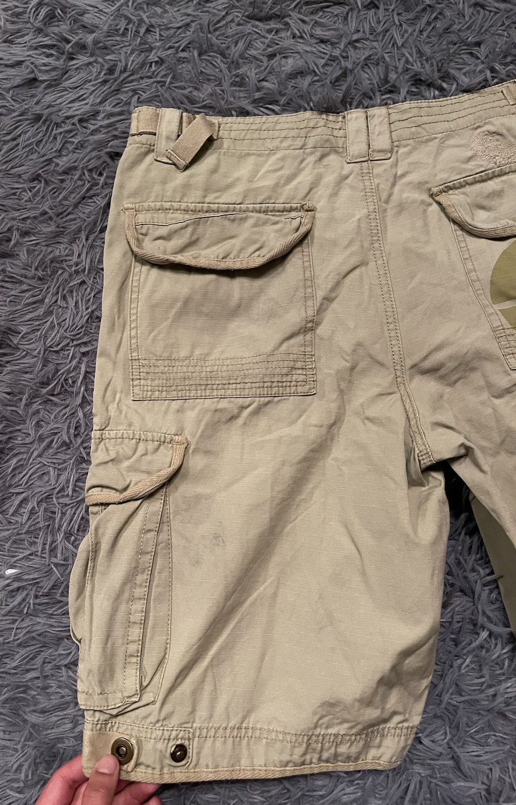 Ecko Unltd. × Vintage Ecko UNLTD. 00s vintage cargo faded shorts Size US 32 / EU 48 - 13 Thumbnail
