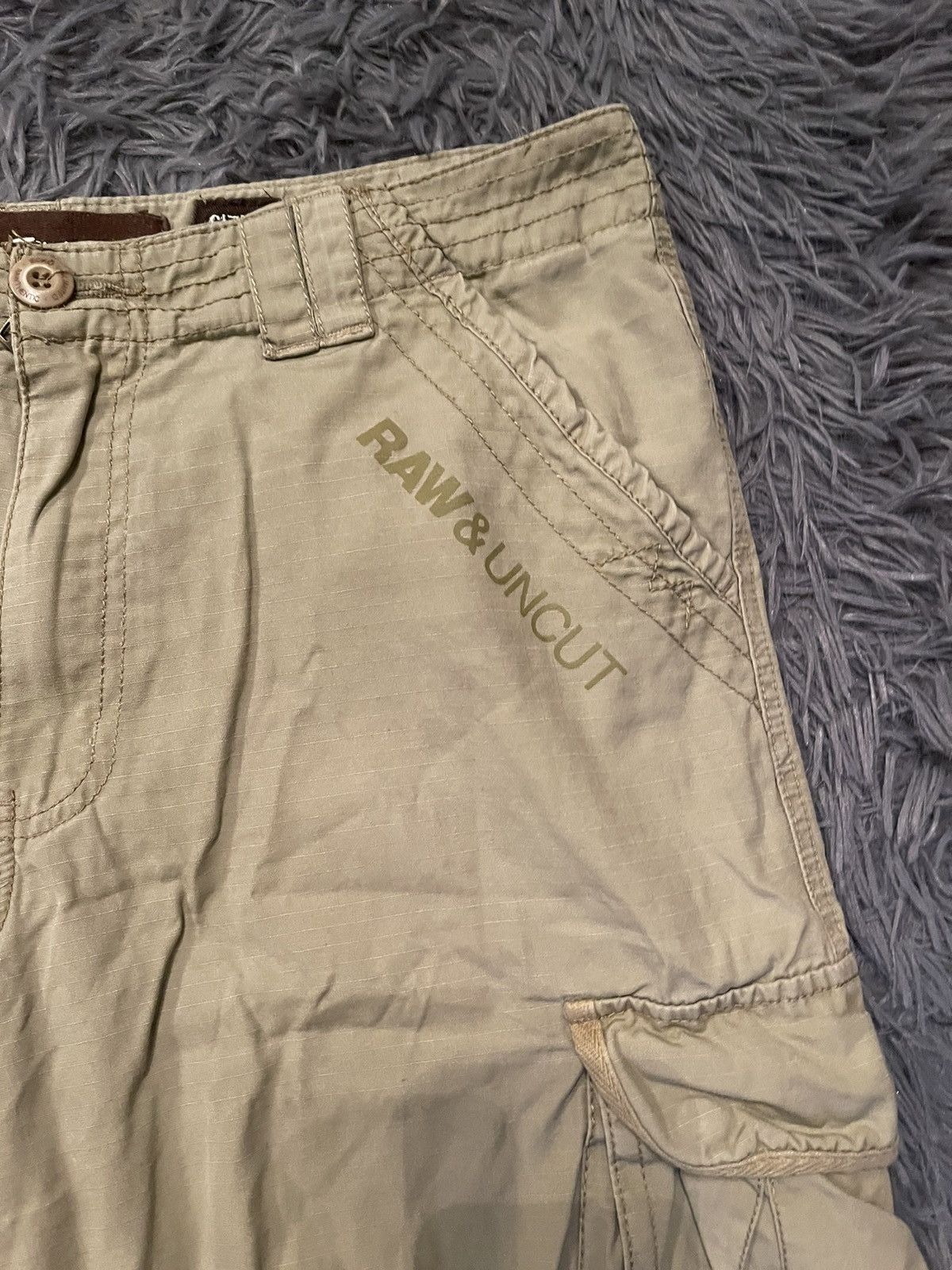 Ecko Unltd. × Vintage Ecko UNLTD. 00s vintage cargo faded shorts Size US 32 / EU 48 - 5 Thumbnail