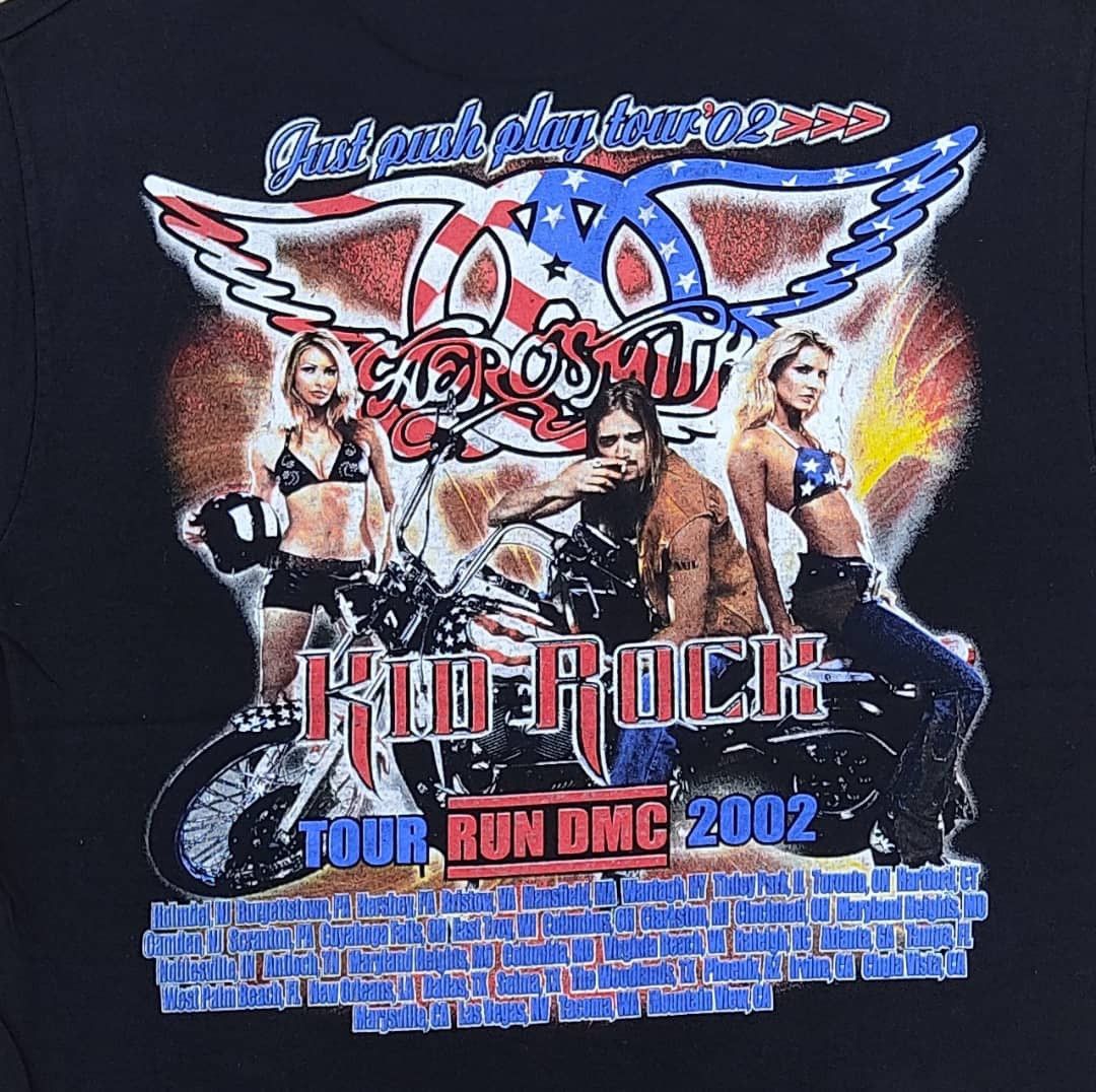 Band Tees × Vintage vintage tee band Aerosmith B3 Size US L / EU 52-54 / 3 - 2 Thumbnail