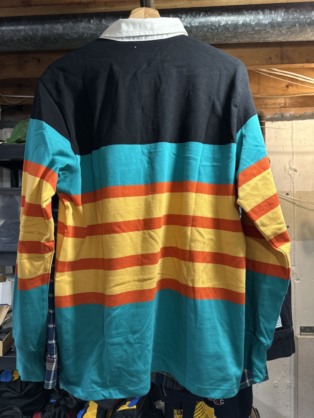 Aime Leon Dore Aime Leon Dore Striped Rugby Size Large Size US L / EU 52-54 / 3 - 2 Thumbnail