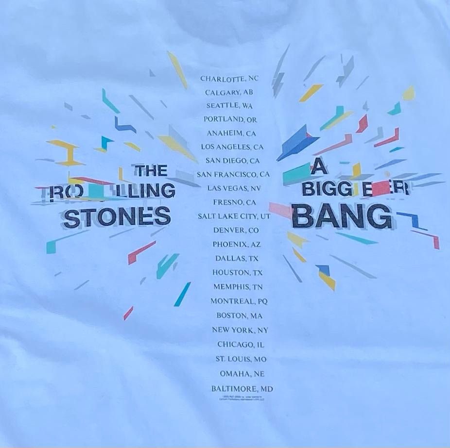Band Tees × The Rolling Stones × Vintage vintage tee The Rolling Stones A30 Size US L / EU 52-54 / 3 - 4 Thumbnail