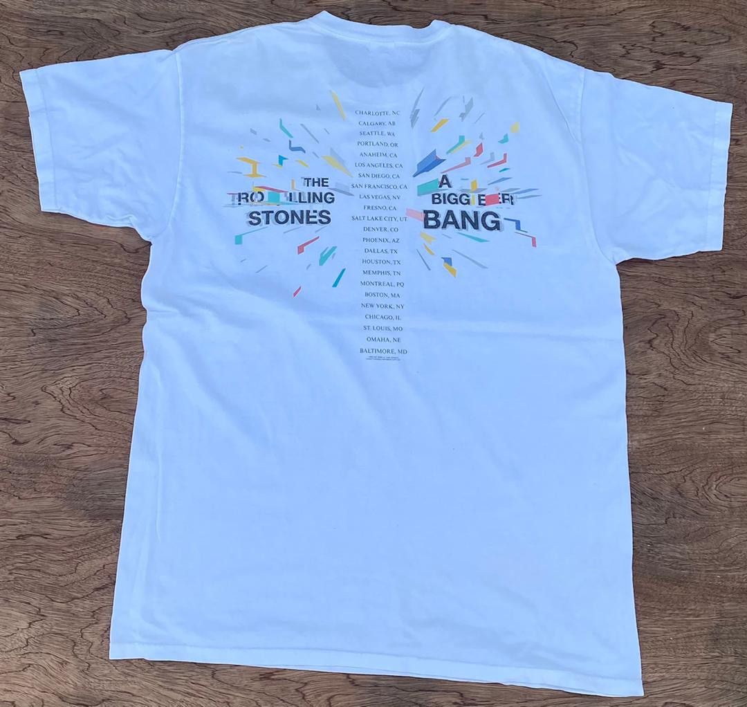 Band Tees × The Rolling Stones × Vintage vintage tee The Rolling Stones A30 Size US L / EU 52-54 / 3 - 3 Thumbnail