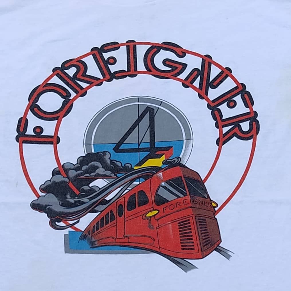 Band Tees × Vintage Vintage Tee Band The Foreigner A27 Size US XL / EU 56 / 4 - 2 Thumbnail
