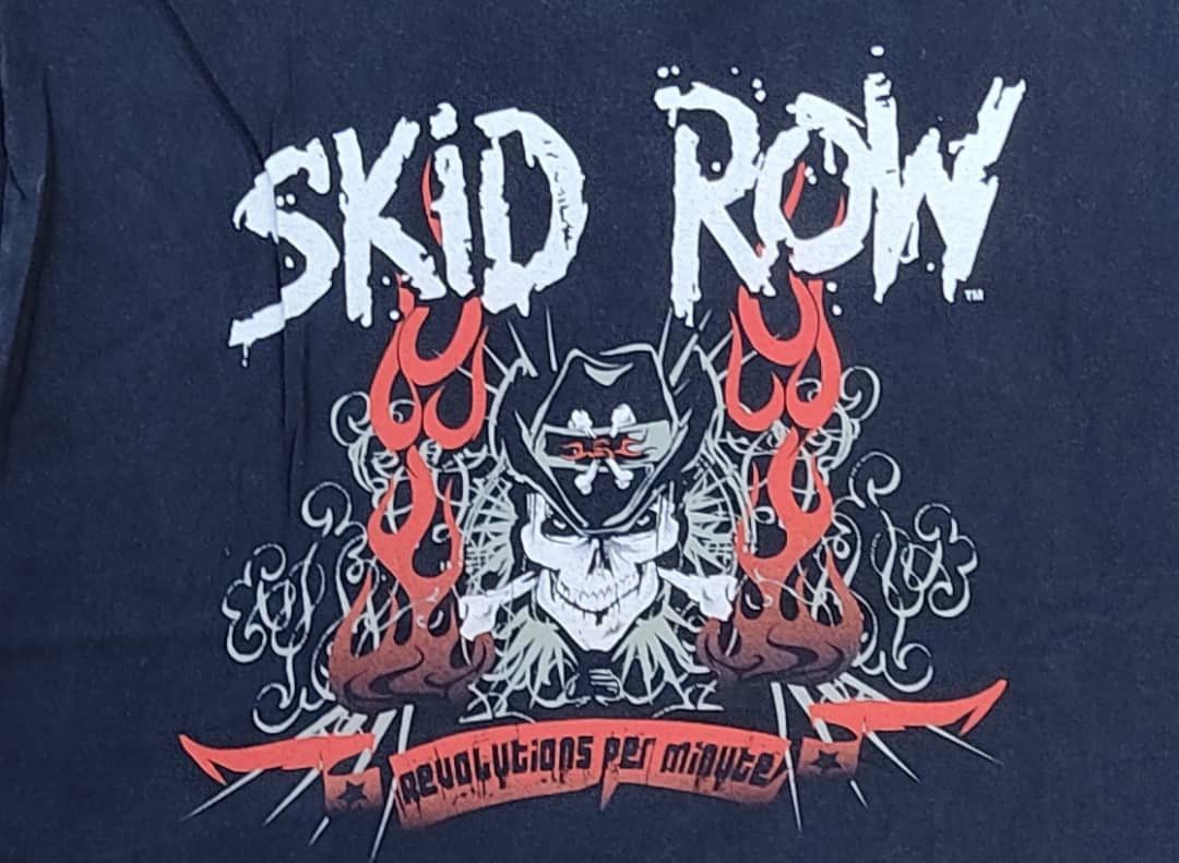 Band Tees × Vintage Skid Row A38 Size US L / EU 52-54 / 3 - 2 Thumbnail