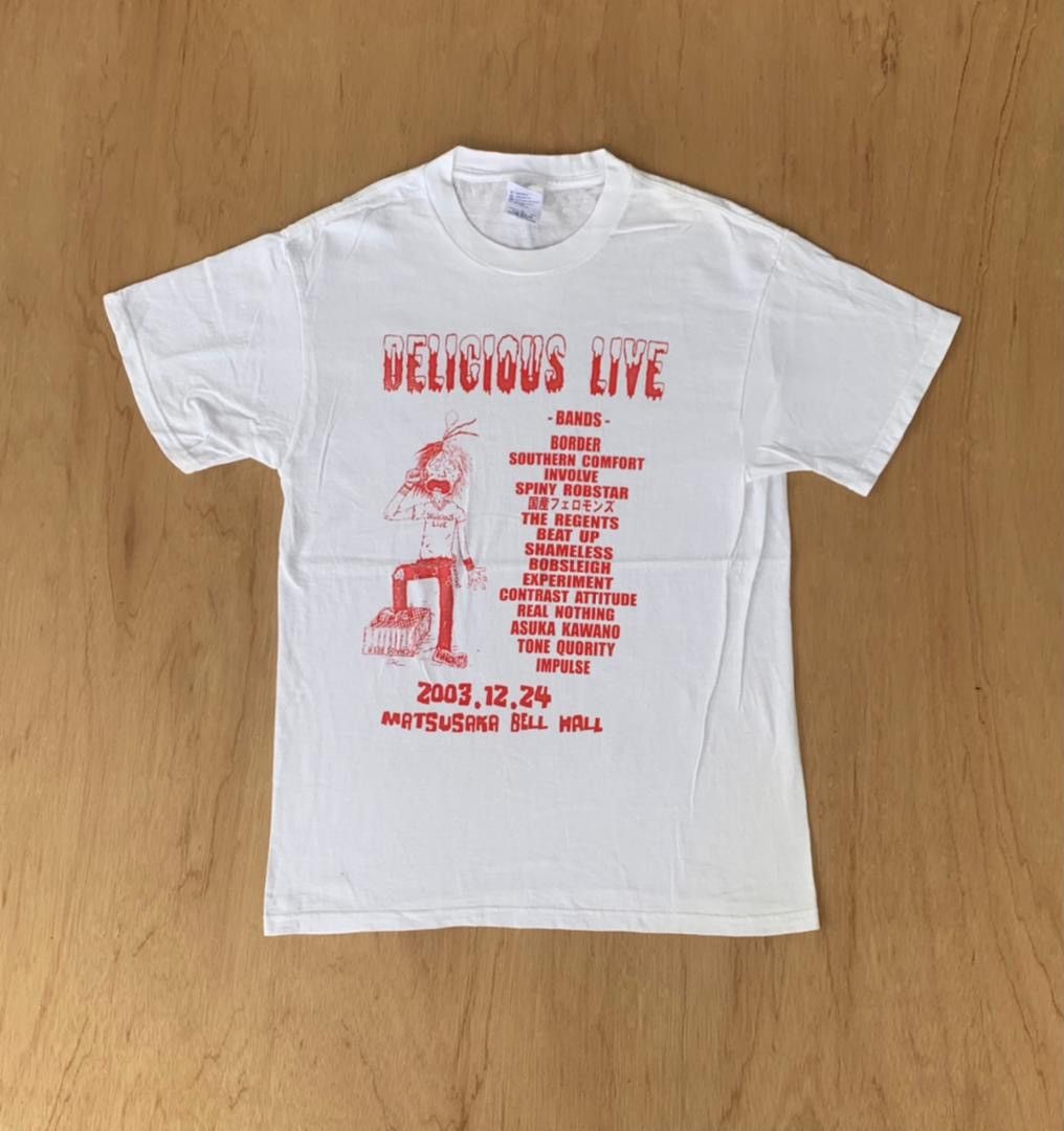 Band Tees × Vintage vintage tee B14 Delicious Live Size US M / EU 48-50 / 2 - 1 Thumbnail