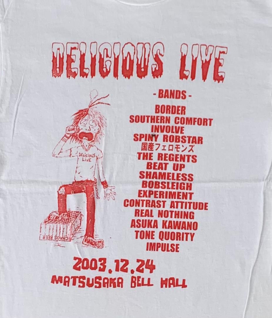Band Tees × Vintage vintage tee B14 Delicious Live Size US M / EU 48-50 / 2 - 2 Thumbnail