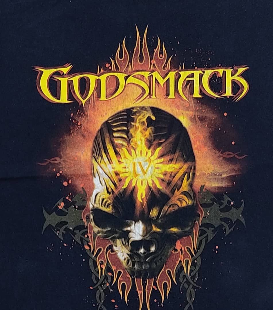Band Tees × Vintage vintage tee band Godsmack B3 Size US L / EU 52-54 / 3 - 2 Thumbnail