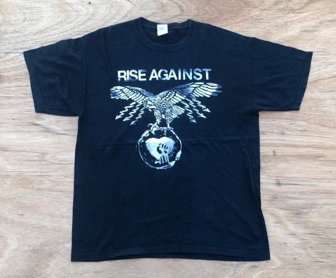 Band Tees × Vintage vintage tee Rise Against B17 Size US L / EU 52-54 / 3 - 1 Thumbnail