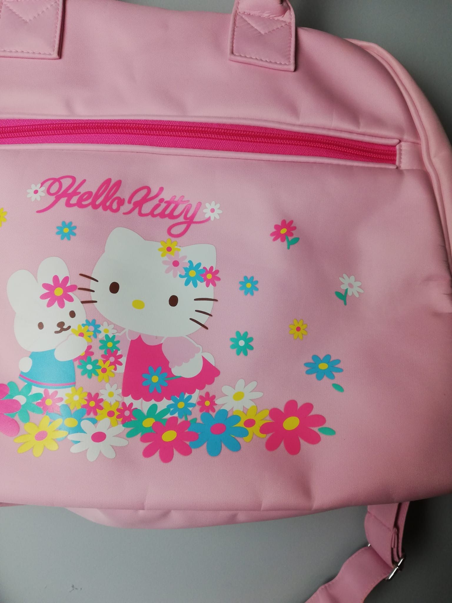 Anime × Japanese Brand × Vintage Vintage Hello Kitty Bag Pink 2008 RARE Size ONE SIZE - 3 Thumbnail