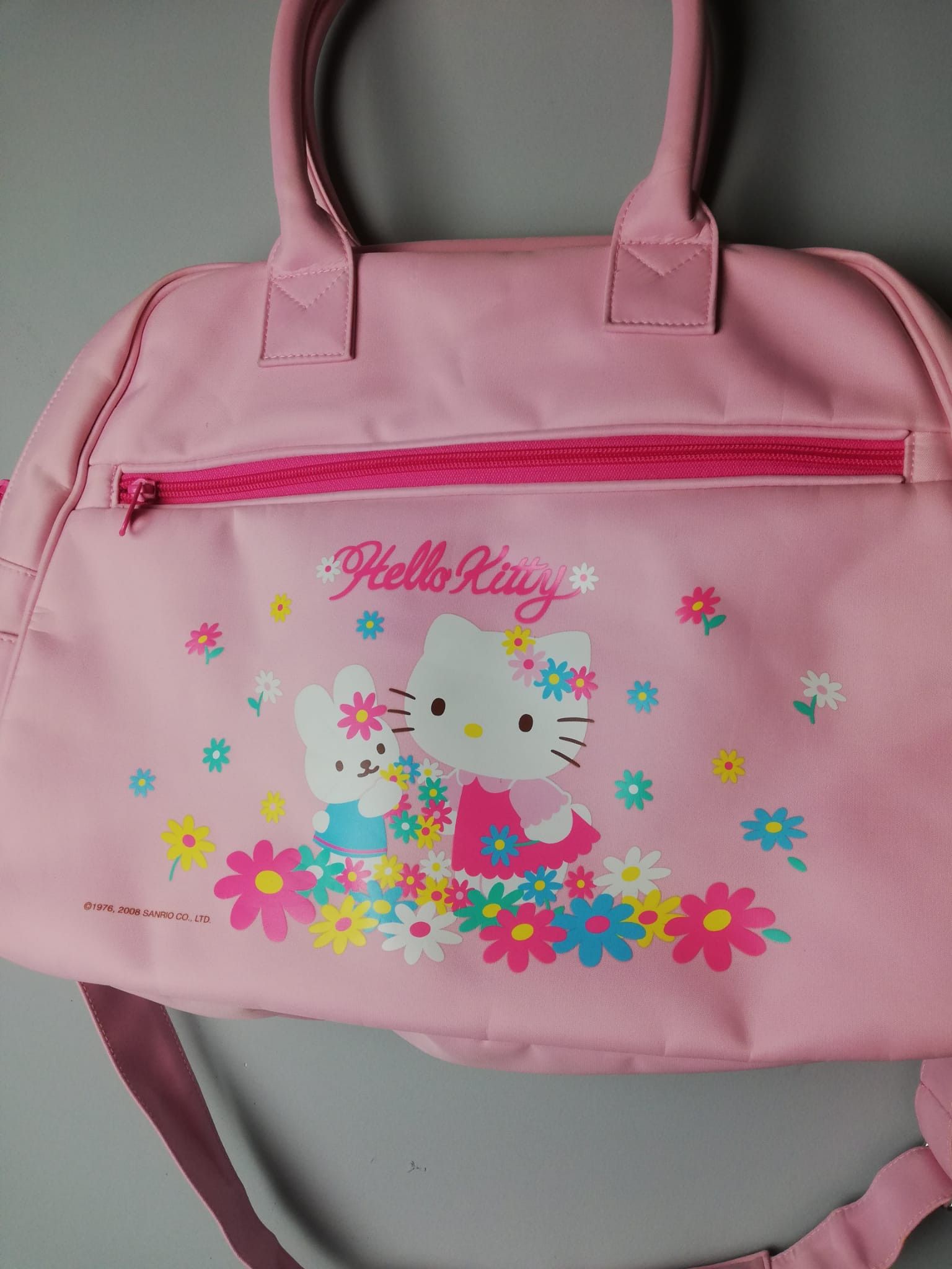 Anime × Japanese Brand × Vintage Vintage Hello Kitty Bag Pink 2008 RARE Size ONE SIZE - 2 Thumbnail