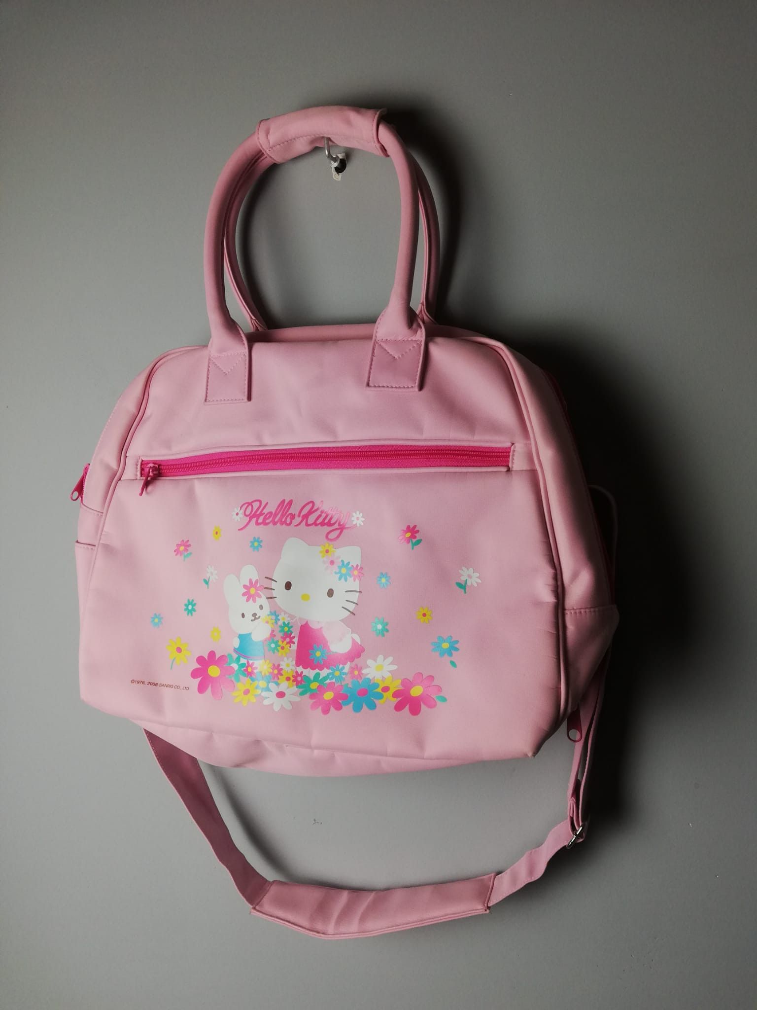 Anime × Japanese Brand × Vintage Vintage Hello Kitty Bag Pink 2008 RARE Size ONE SIZE - 5 Thumbnail