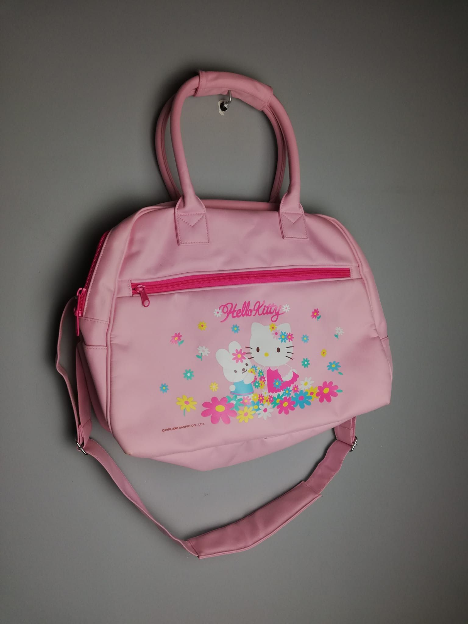 Anime × Japanese Brand × Vintage Vintage Hello Kitty Bag Pink 2008 RARE Size ONE SIZE - 6 Thumbnail